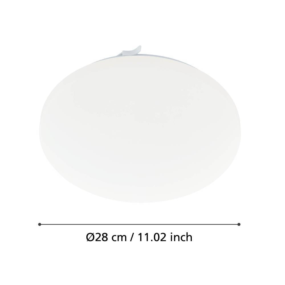 EGLO LED Deckenleuchte »FRANIA Deckenlampe, weiß, geringe Aufbauhöhe, Watt, Büro«, 1 flammig, Leuchtmittel LED-Board | LED fest integriert, Wohzimmer, Küche, Esszimmer, Flur, modern
