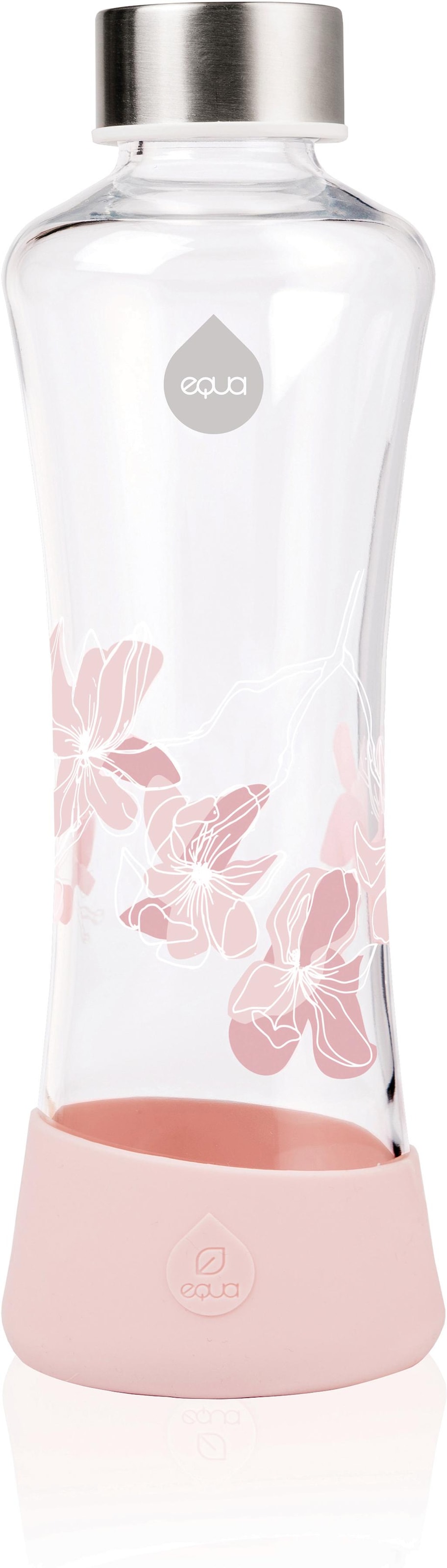 Trinkflasche »Urban Jungle - Magnolia«, Borosilikatglas, 550 ml