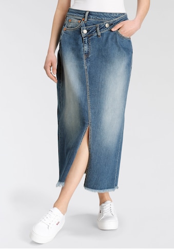 Herrlicher Jeansrock »Mäze Long Skirt Organic Den...