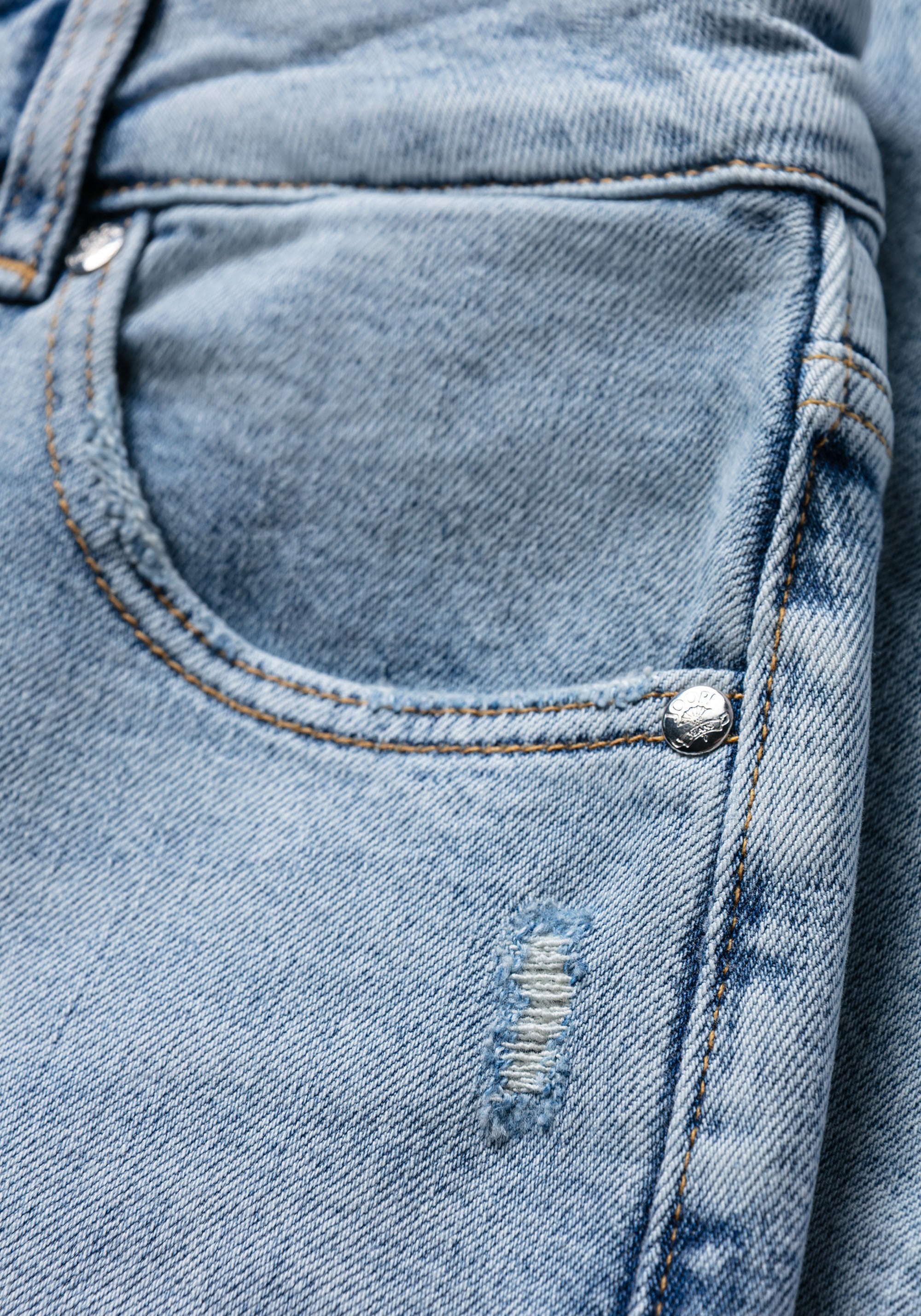 Joop Jeans Jeansrock »Romy«, Mit Gürtelschlaufen