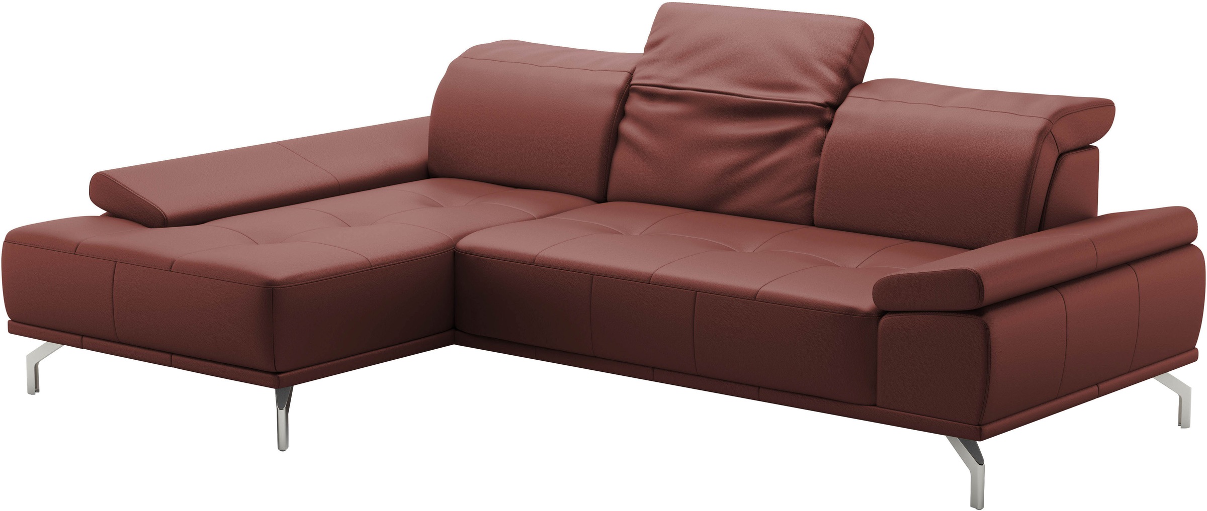 Places of Style Ecksofa »Caluna«, Inkl.Sitztiefenverstellung