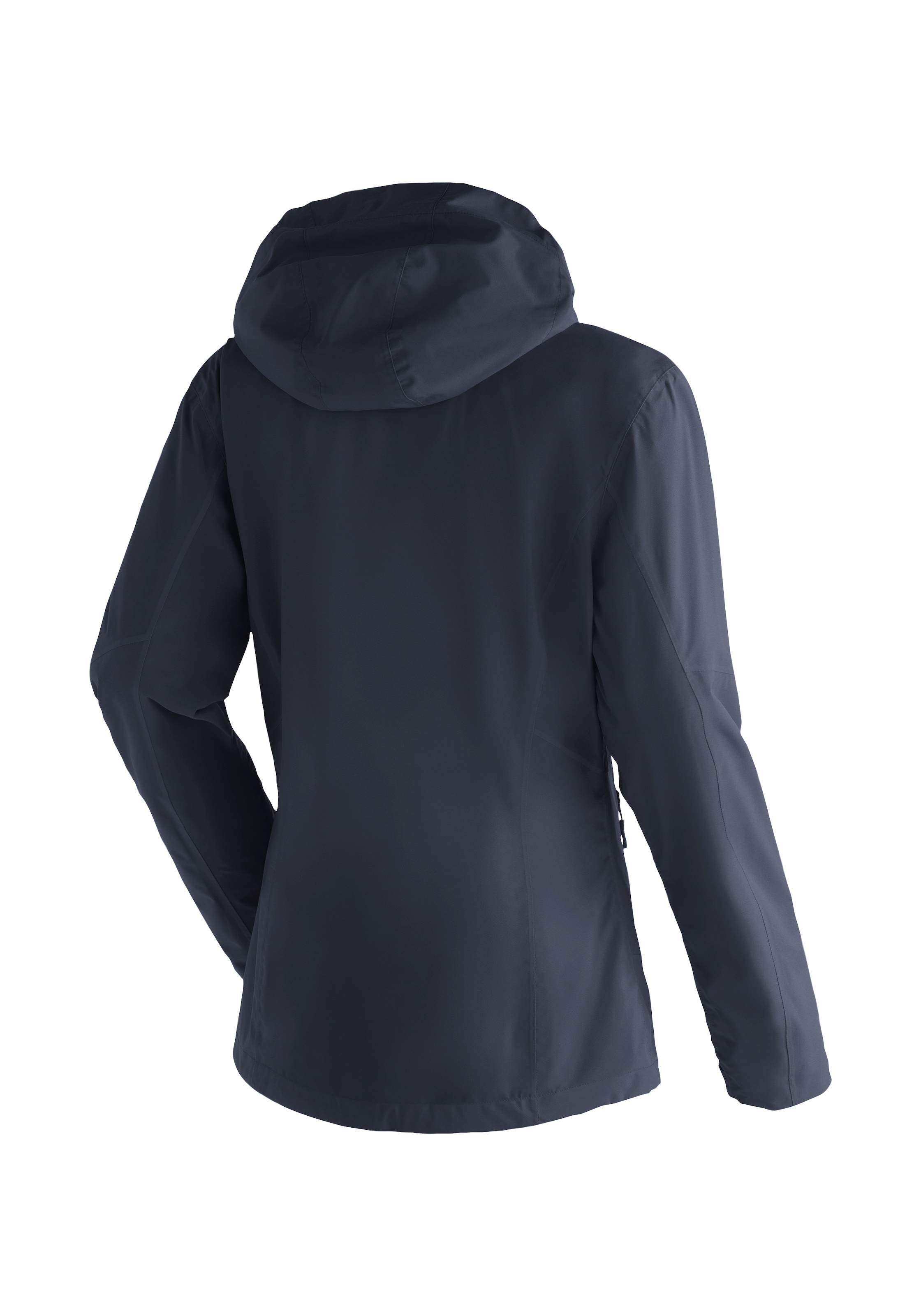 Maier Sports Outdoorjacke »Metor rec W«, Damen Regenjacke wasserdicht mit Kapuze, 2 Taschen außen, Innentasche