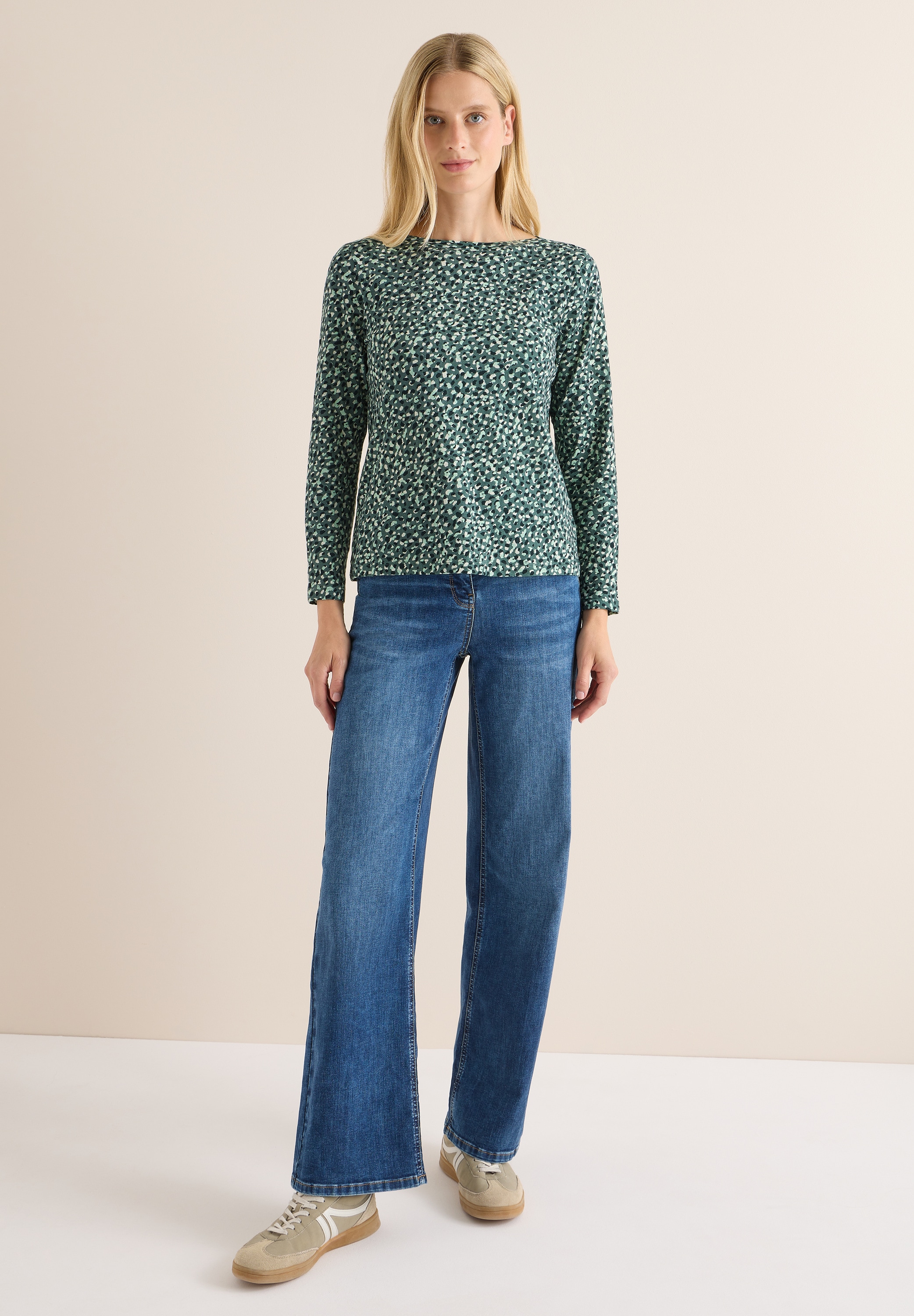 Cecil Langarmshirt, aus reiner Baumwolle