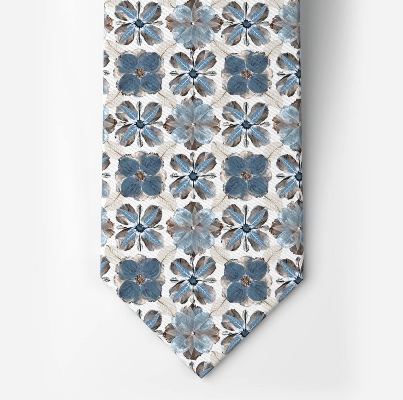 OLYMP Krawatte Set, 2 Stk. Set mit Einstecktuch