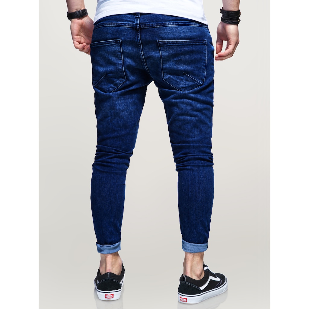 behype Slim-fit-Jeans »EIKE«