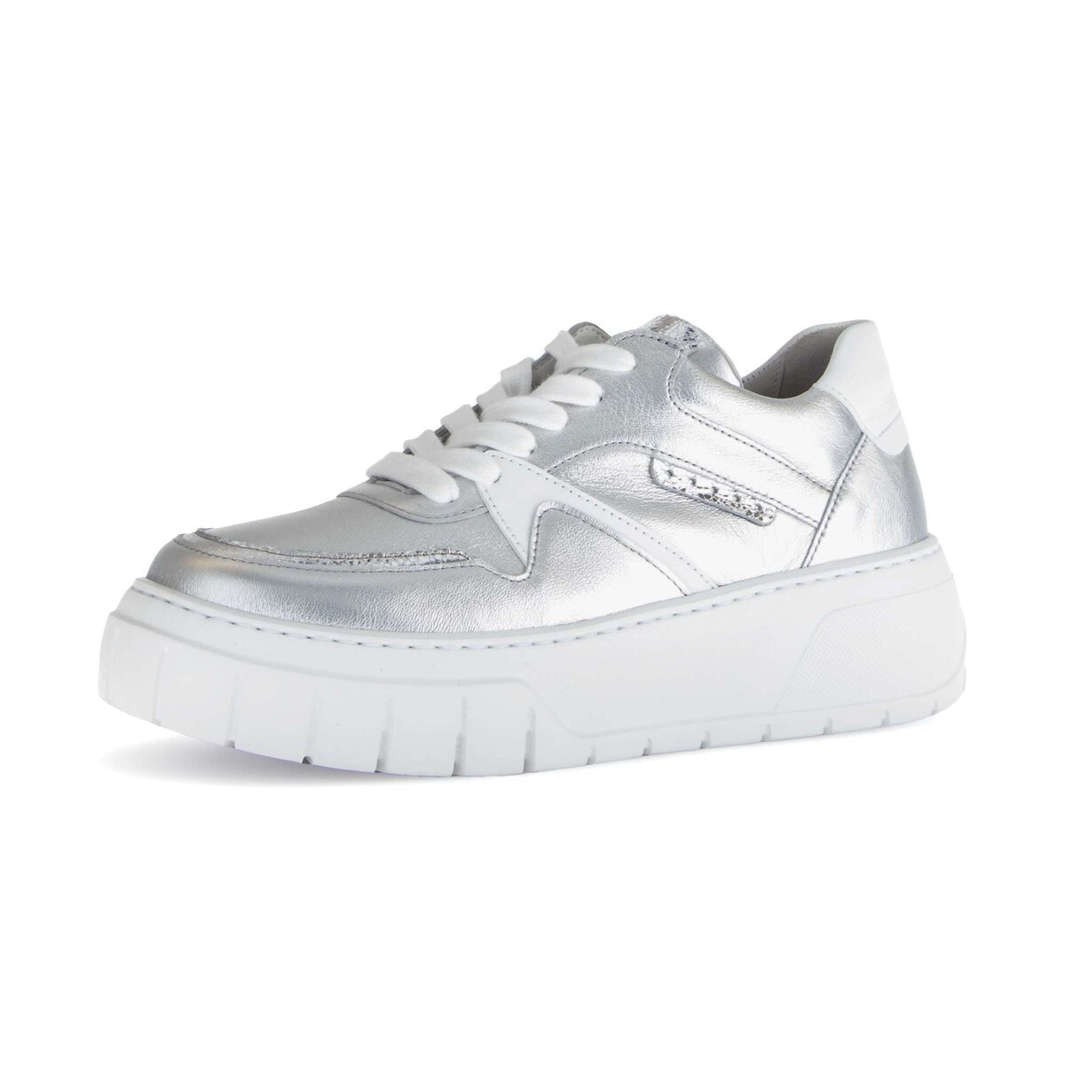 Gabor Sneaker "Sneaker low Materialmix Leder" günstig online kaufen