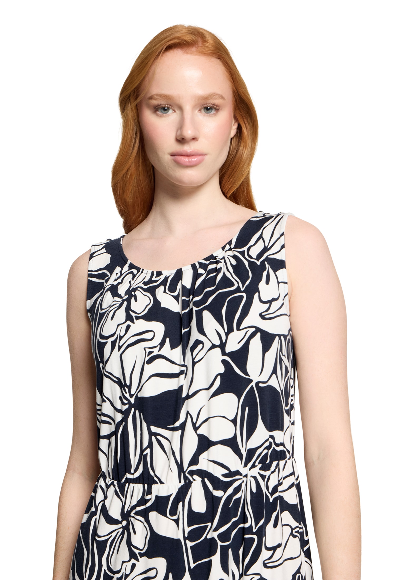 Betty Barclay Sommerkleid »Damen mit Rundhalsausschnitt« Ohne Tasche