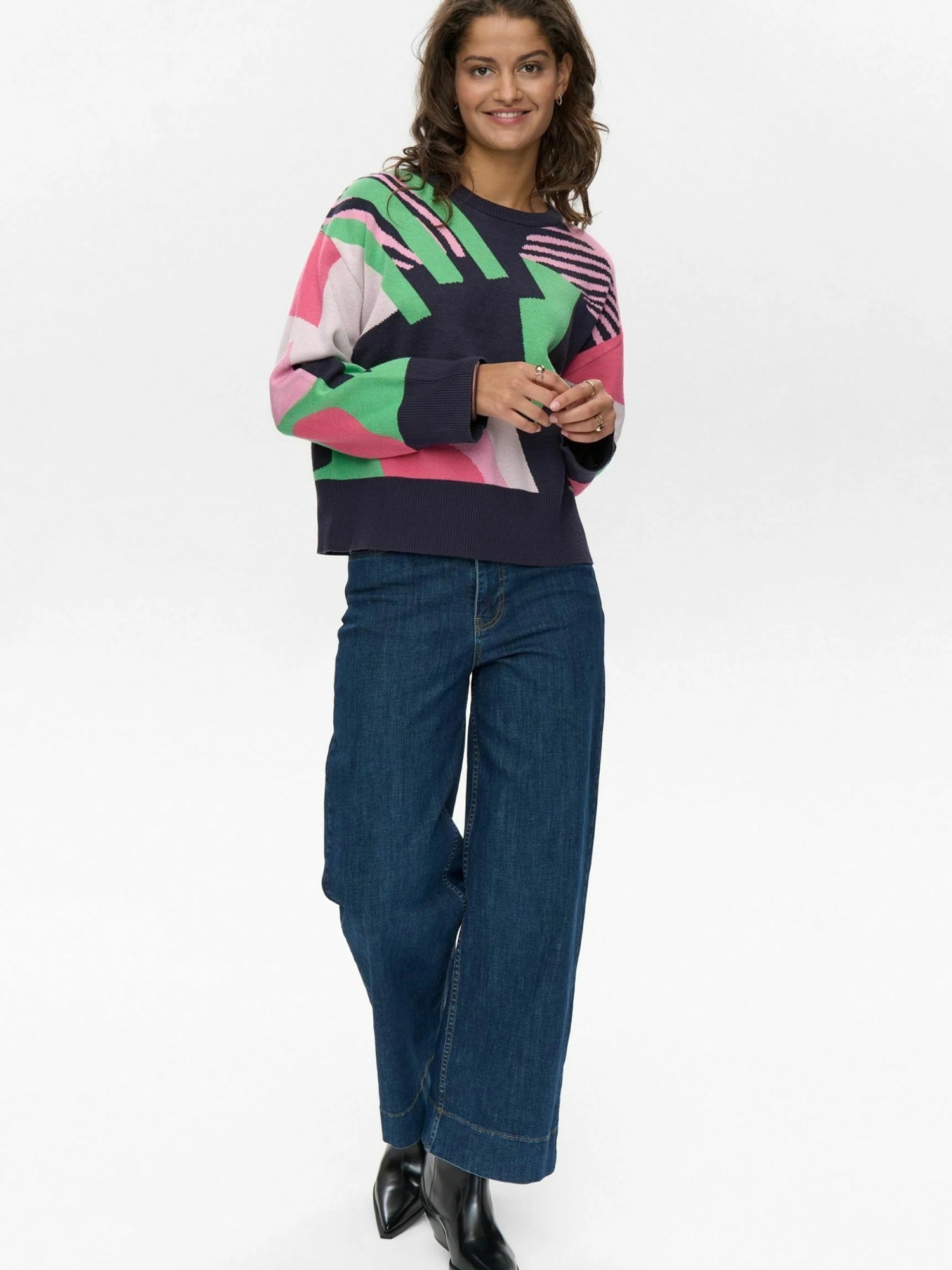 Thumbnail - nümph Strickpullover "Nümph Jumper NUGRAPHI"