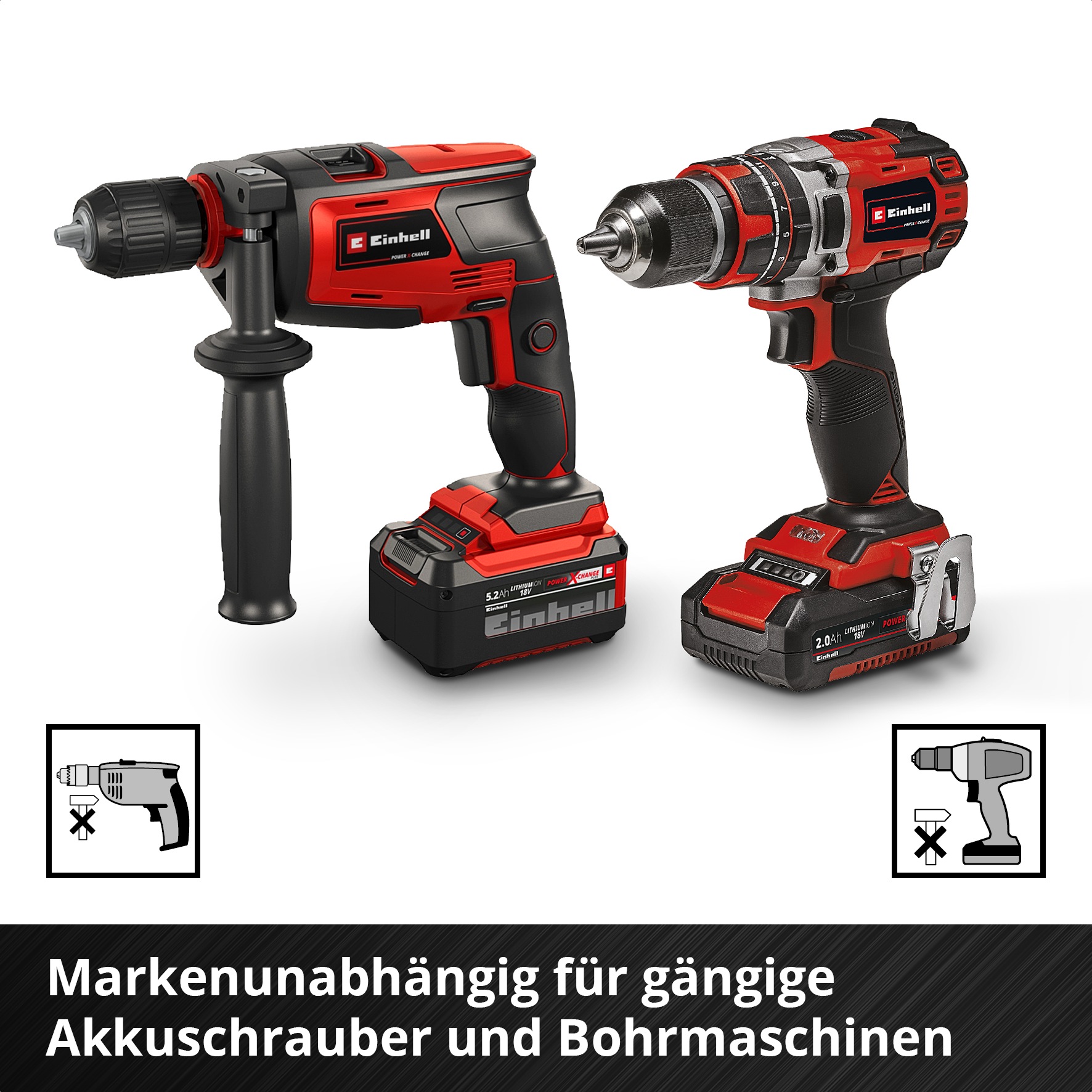 Einhell Bohrer- und Bit-Set »M-CASE«, (Kombi-Set, 16 tlg., Bohrer-Set)