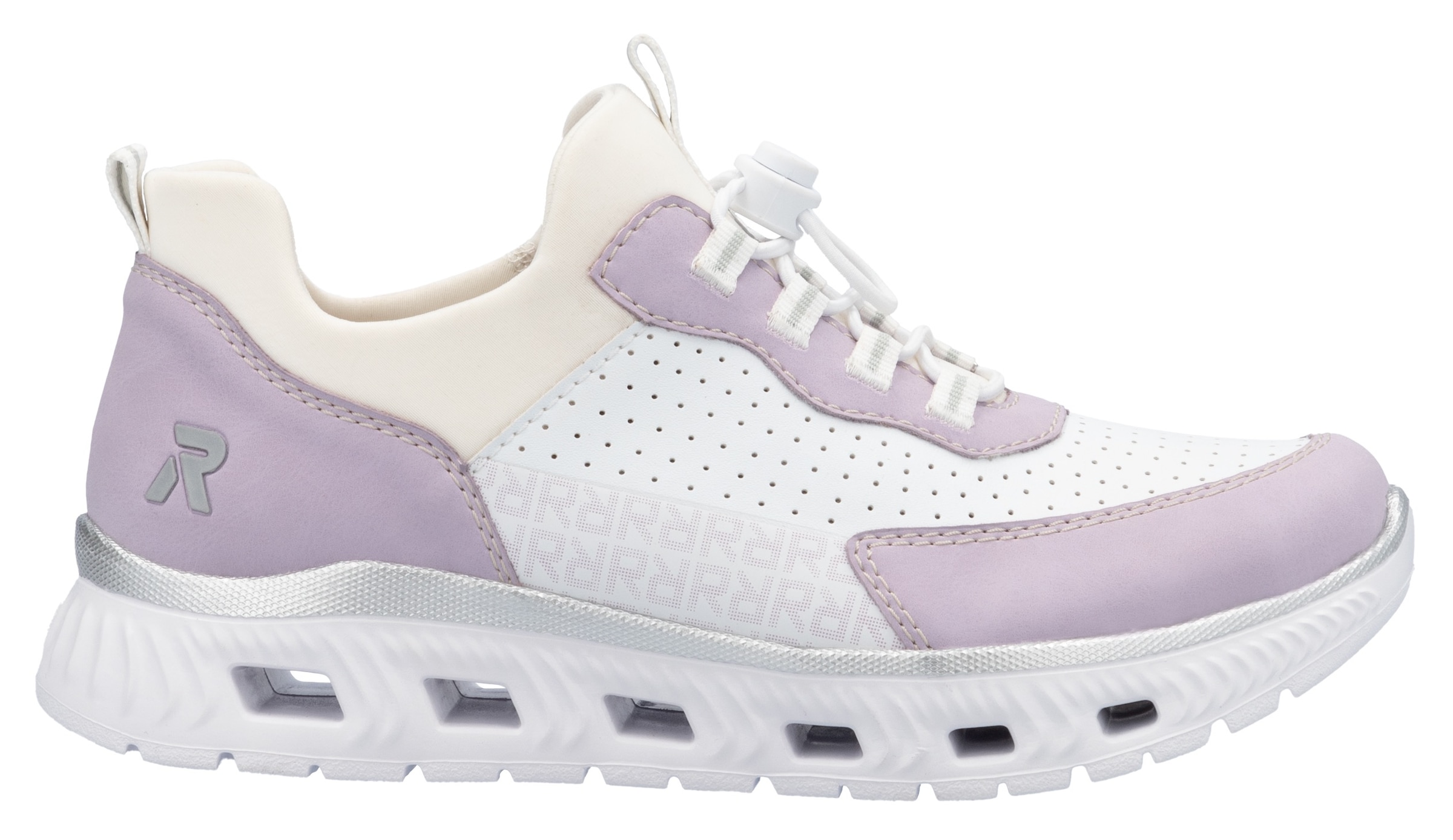 RIEKER Sport Slip-On Sneaker »vegan«, Slipper, Halbschuh, Freizeitsneaker mit MemoSoft-Ausstattung