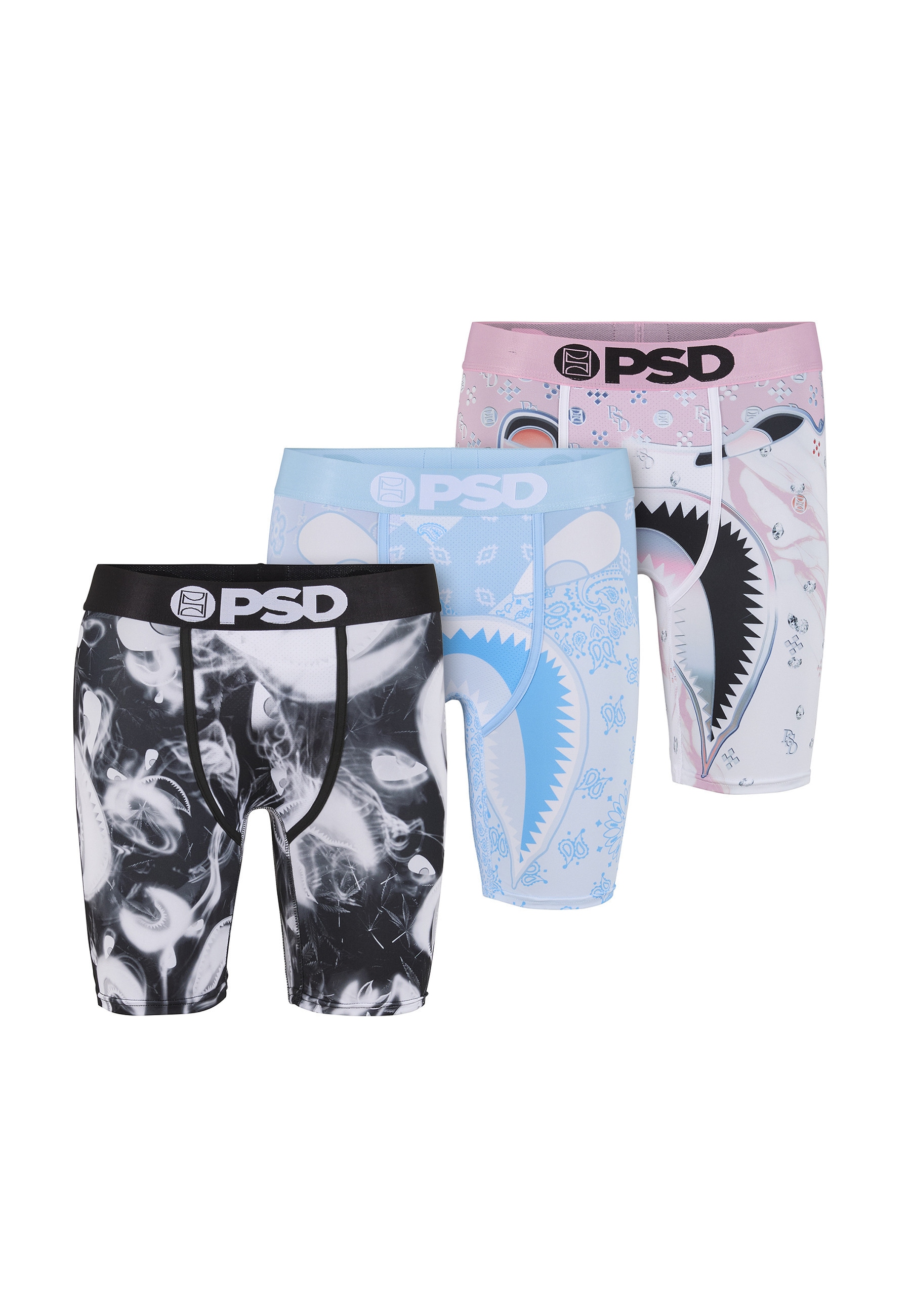 PSD Boxershorts "PSD W-FACE CLASH 3 PACK" 1 Stk.