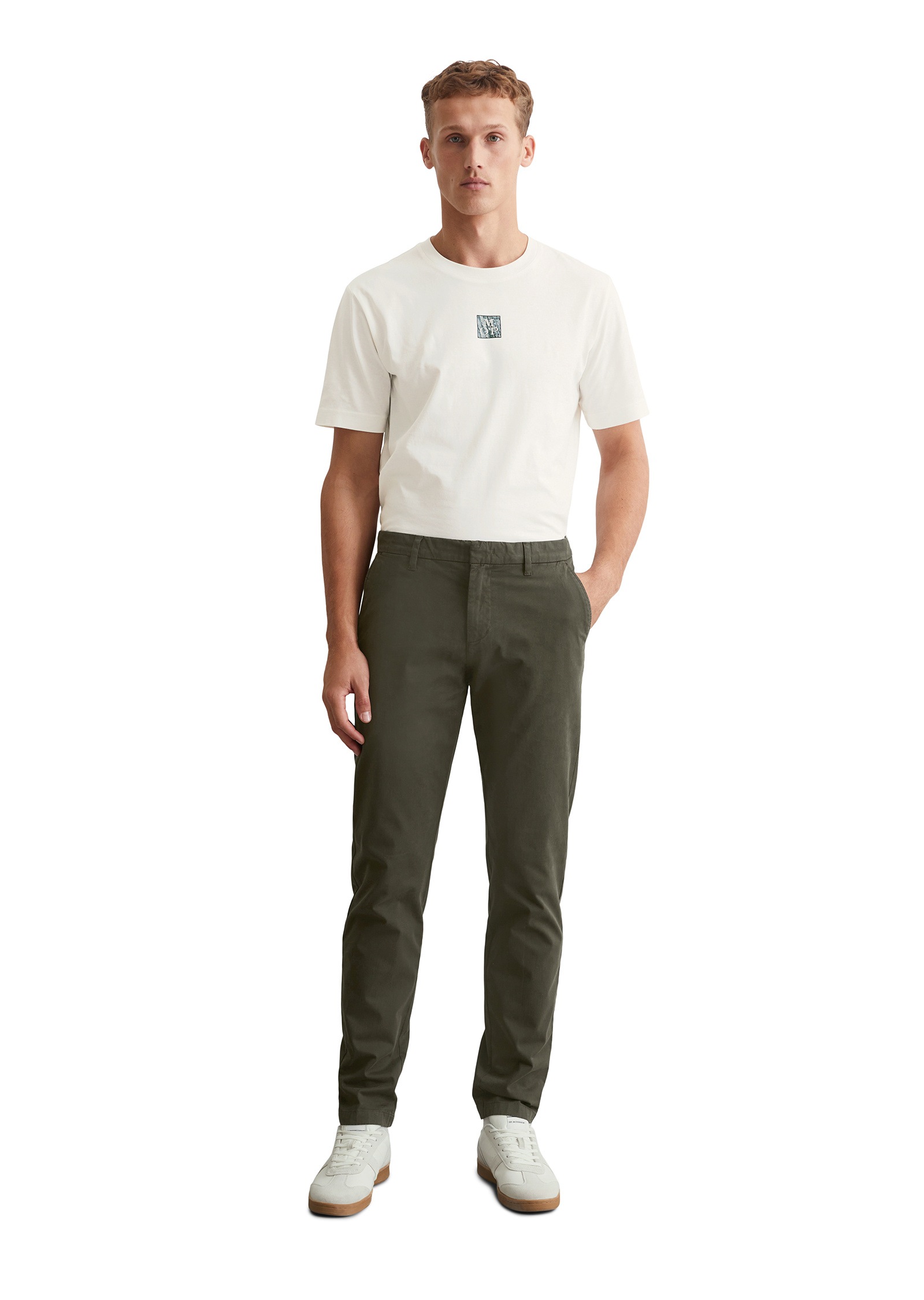 Marc O'Polo Chinohose »aus Bio-Baumwolle-Mix«