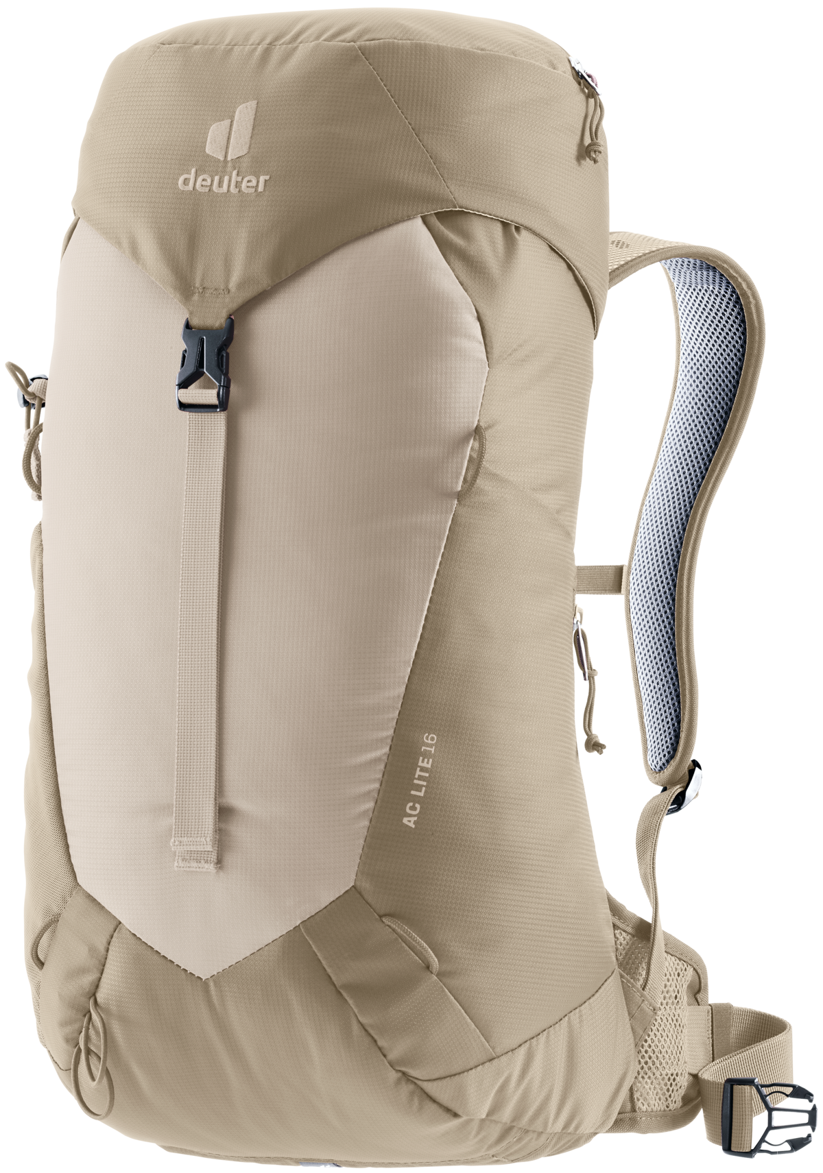 Wanderrucksack DEUTER "AC LITE 16", alu, graustone, Rucksäcke, Herren, B/H/T: 28cm x 56cm x 19cm, Obermaterial: 80% Polyester, 20% Polyamid, für Klettern und Wandern, mit geräumigem Hauptfach, B:28cm H:56cm T:19cm