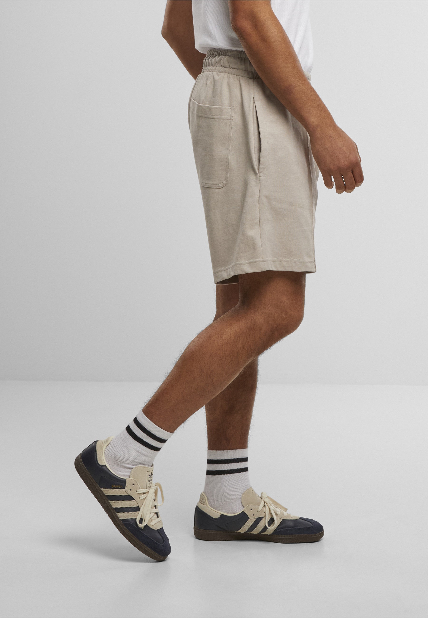 URBAN CLASSICS Sweatshorts »Urban Classics Heavy Jersey Pintuck Track Shorts«