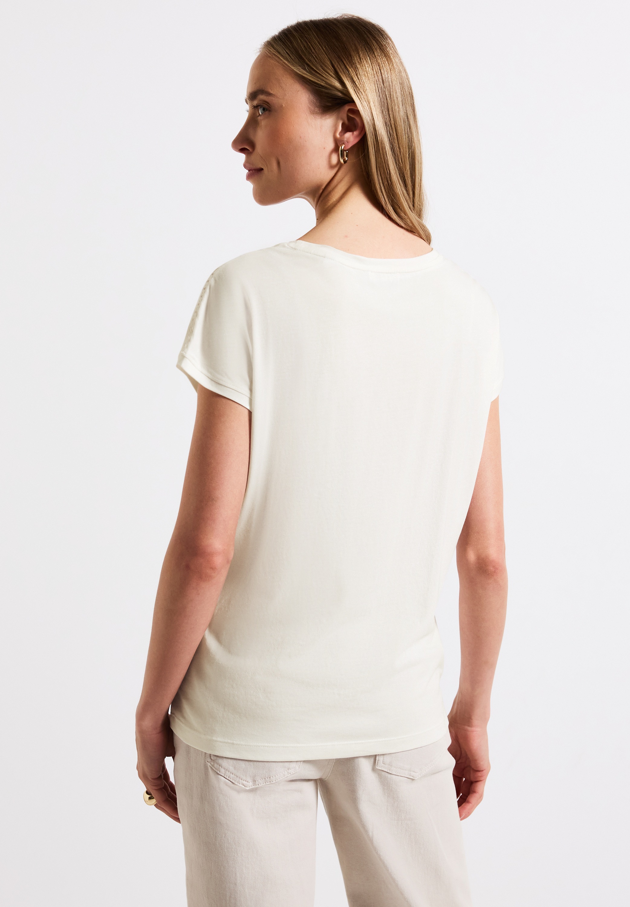 STREET ONE T-Shirt, im soften Baumwoll-Mix günstig online kaufen
