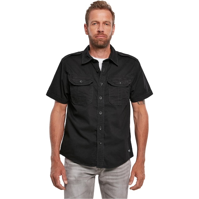 Brandit Langarmhemd »Herren Vintage Shirt shortsleeve«, (1 tlg.) ▷  bestellen | BAUR