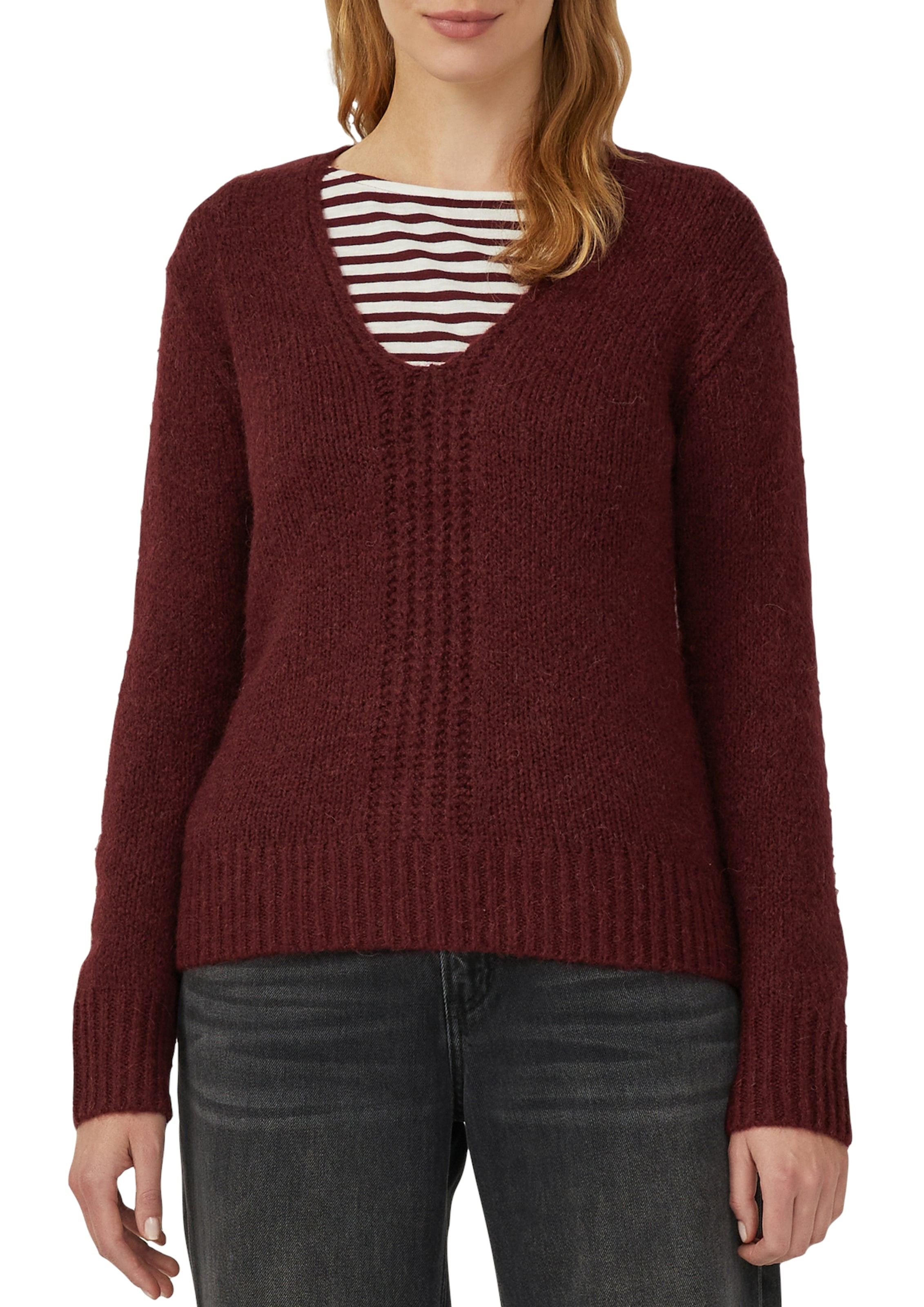 s.Oliver Strickpullover, mit V-Ausschnitt günstig online kaufen
