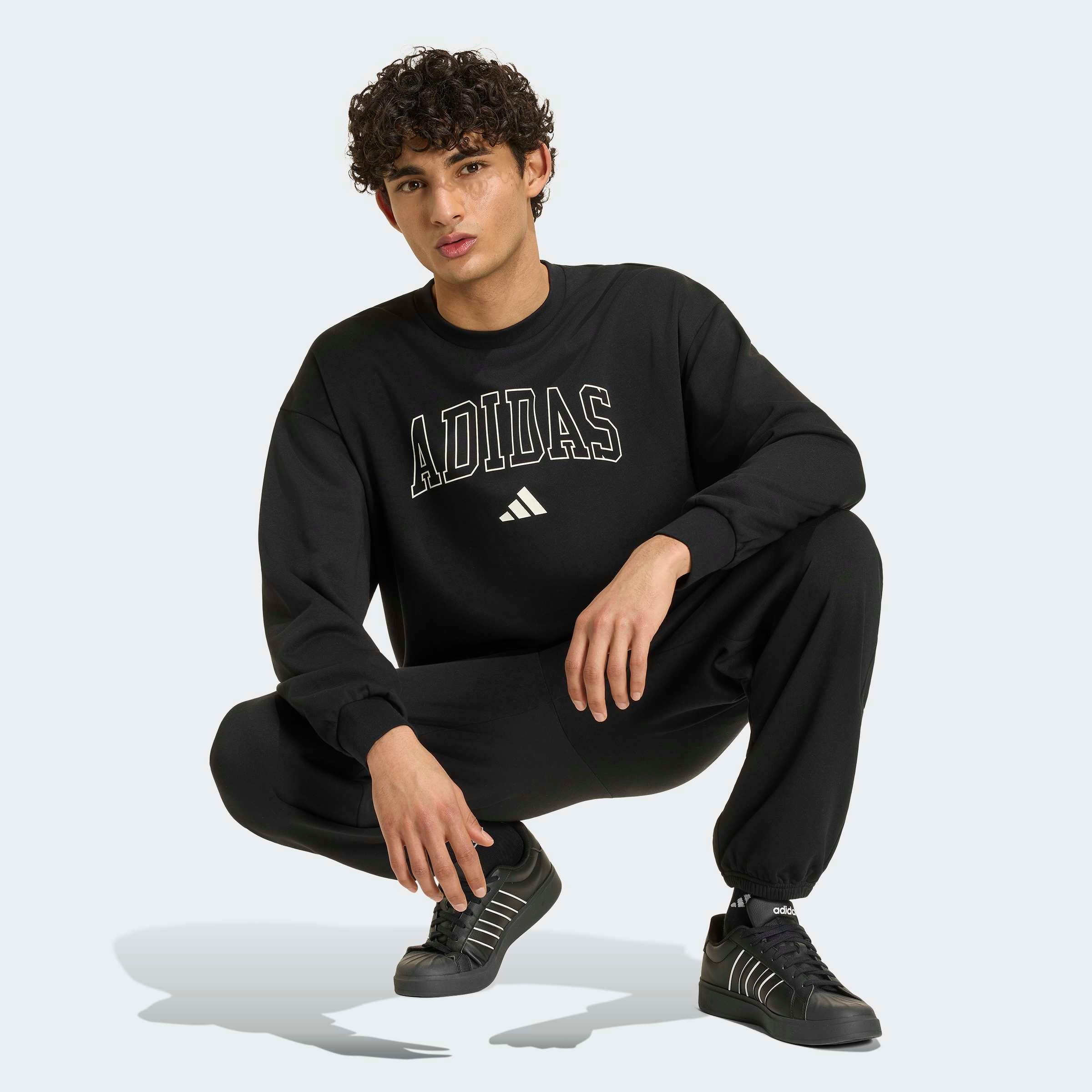 adidas Sportswear Sweatshirt »SEASONAL ESSENTIALS COLLEGIATE FRENCH TERRY CREW«
