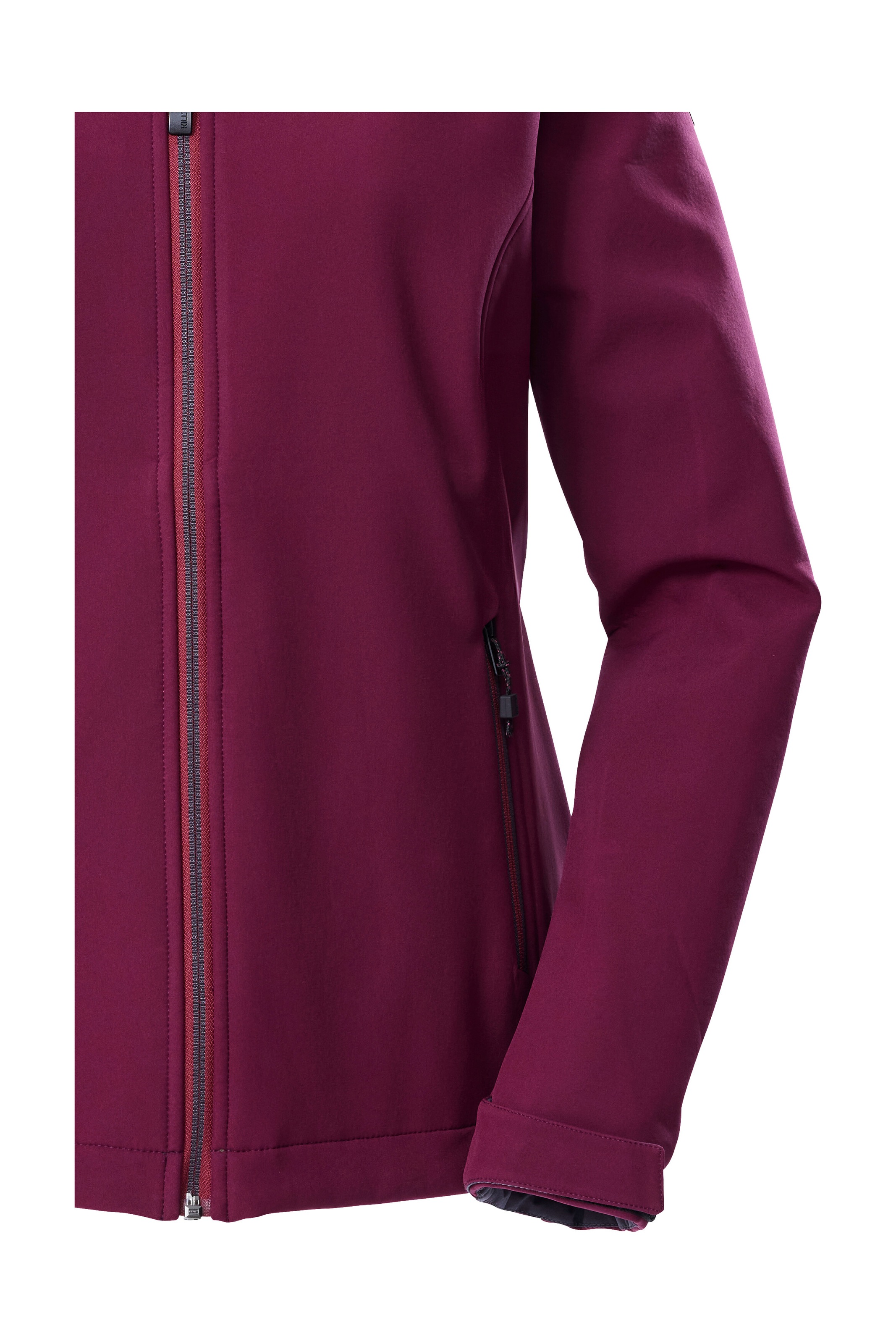Killtec Softshelljacke »KOW 8 WMN SFTSHLL JCKT«, Damen Softshelljacke: wasser- und windabweisend, atmungsaktiv