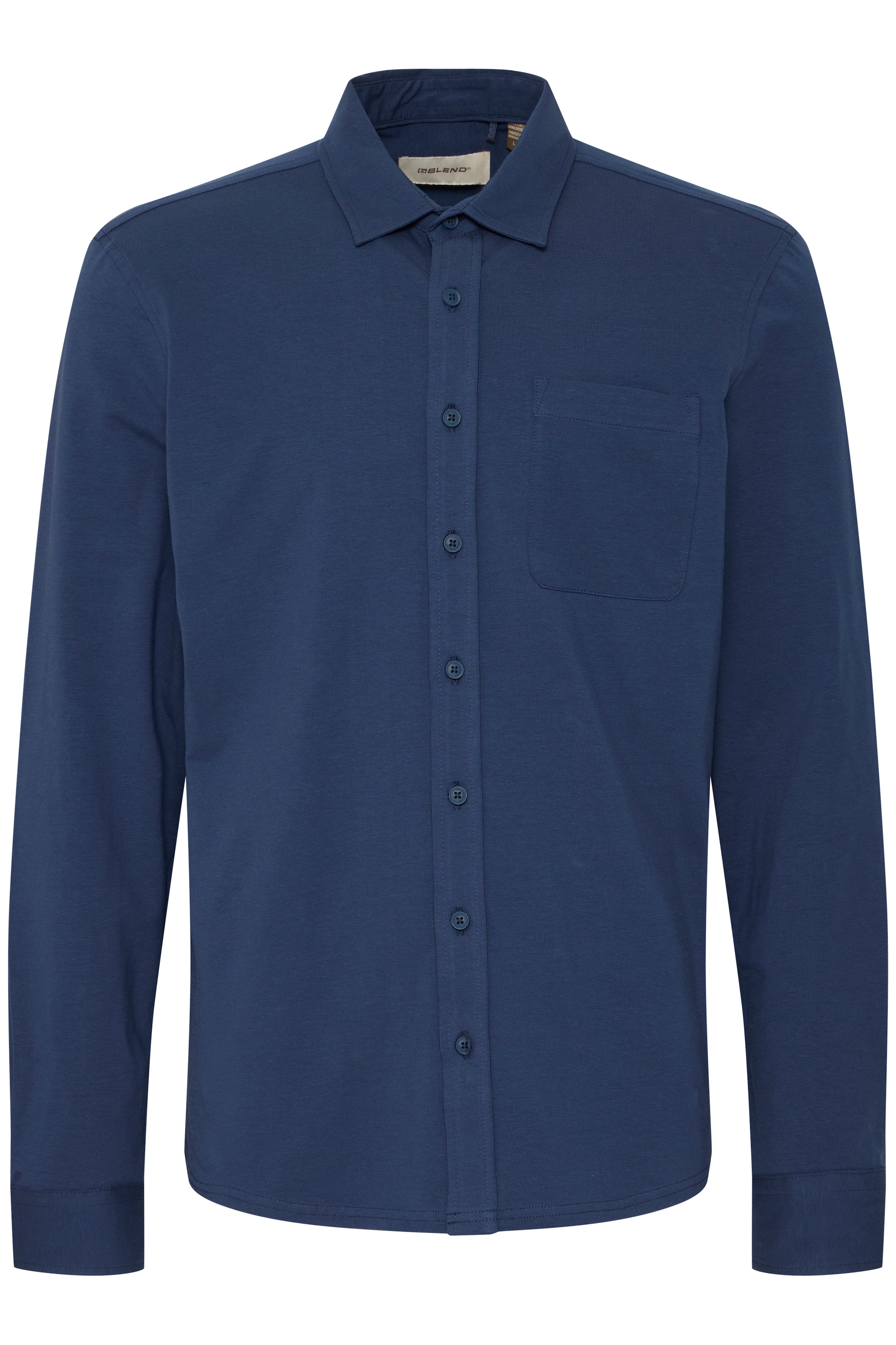 Blend Langarmhemd »BHALO JERSEY SHIRT - NOOS«