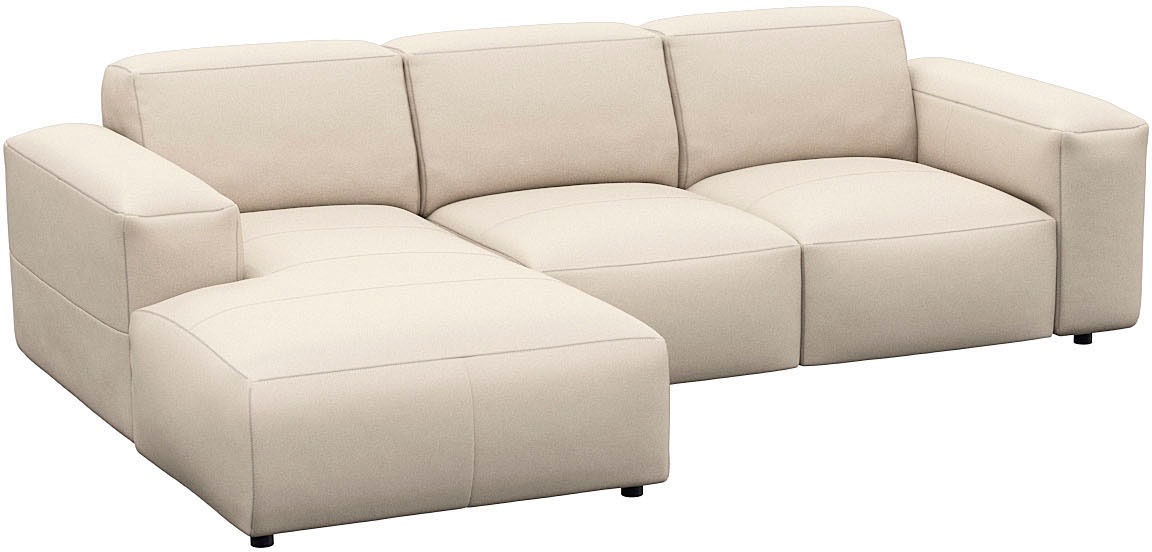 FLEXLUX Ecksofa "Lucera Chaislongue rechts oder links, L-Form, bequem", mod günstig online kaufen