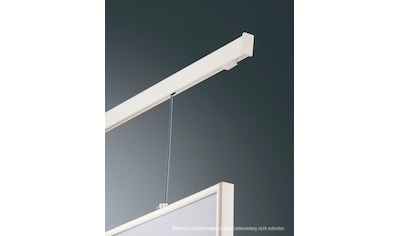 Gardinenschiene »Bilder- oder Aluminiumschiene«, 1 läufig-läufig, Wunschmaßlänge