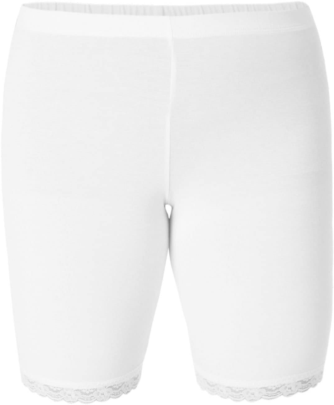 Base Level Curvy Radlerhose  mit dekorativer Spitze