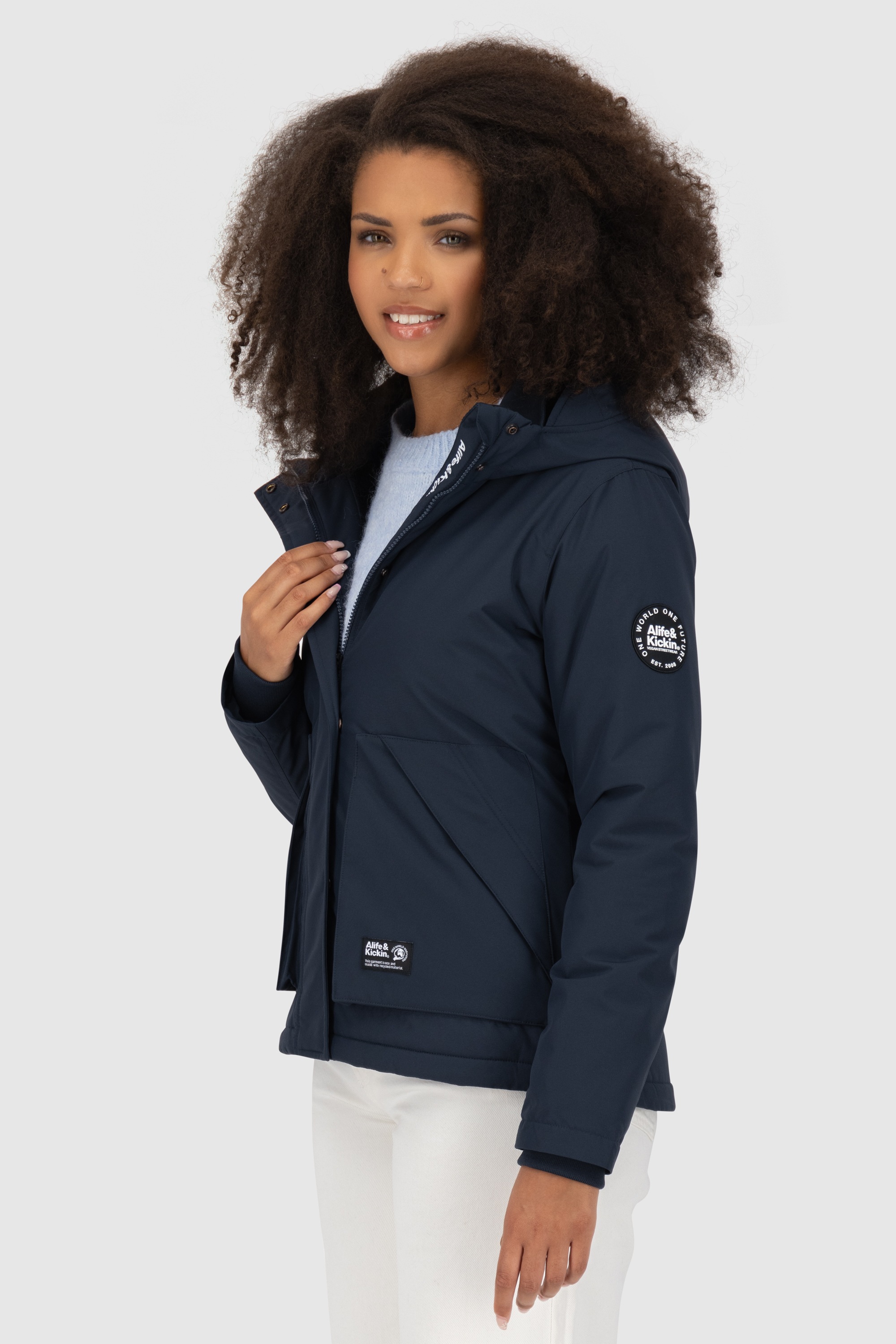 Alife & Kickin Winterjacke "Damen NaomiAK A" günstig online kaufen