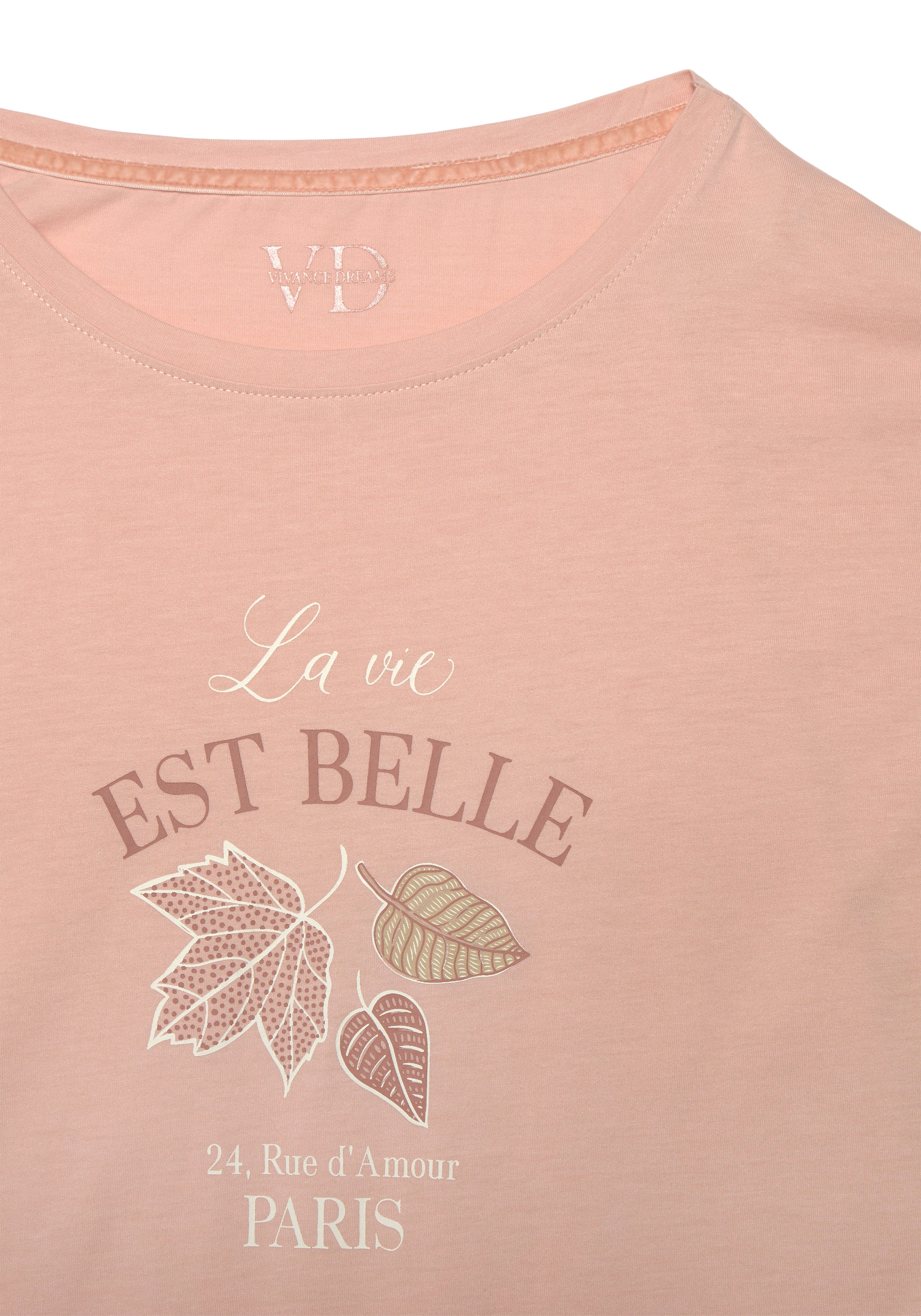 Vivance Dreams Nachthemd mit herbstlichem Frontdruck