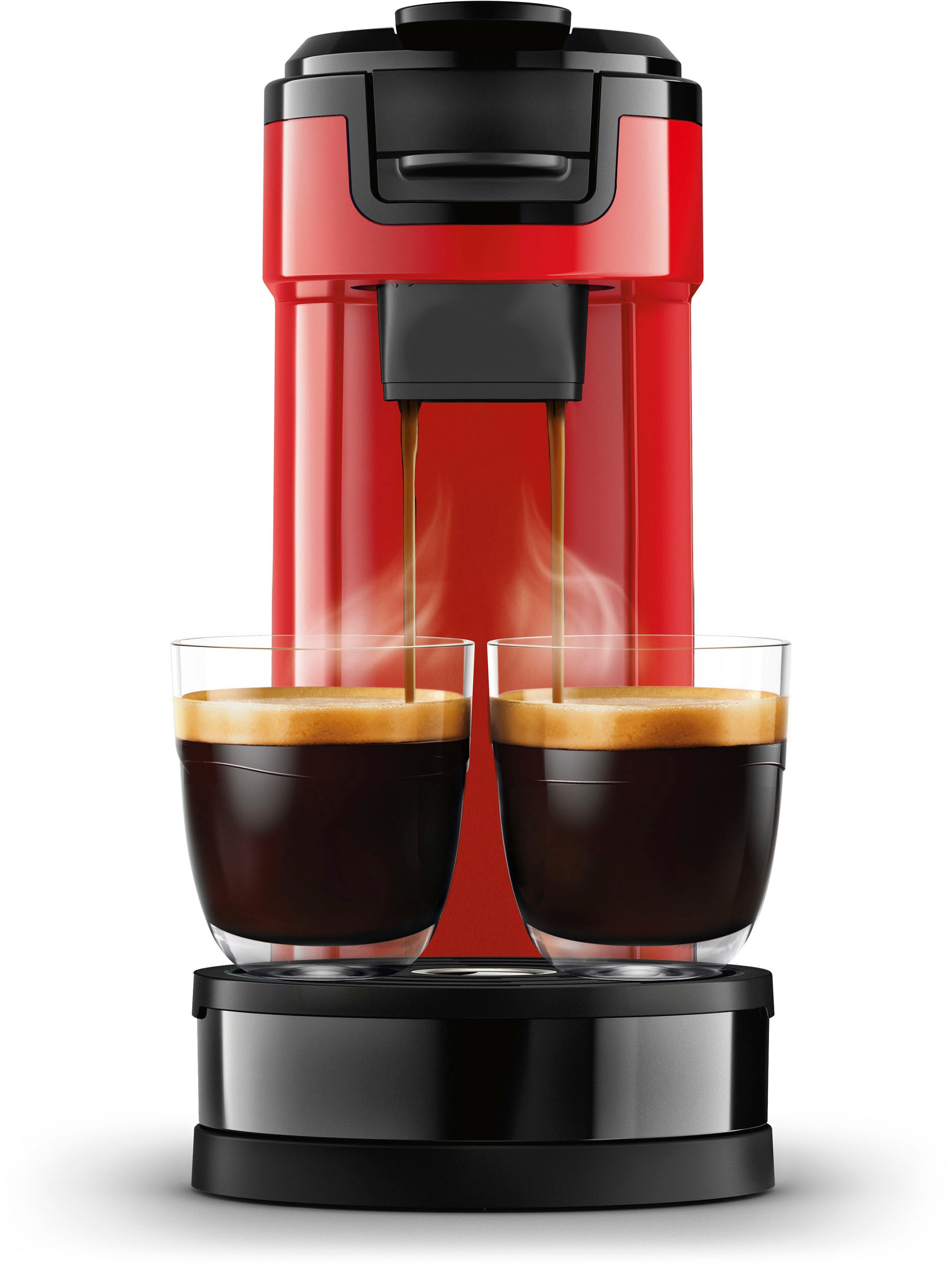 Philips Senseo Kaffeepadmaschine »Switch HD6592/84«, 1 l Kaffeekanne, inkl.  Kaffeepaddose im Wert von 9,90 € UVP per Rechnung | BAUR