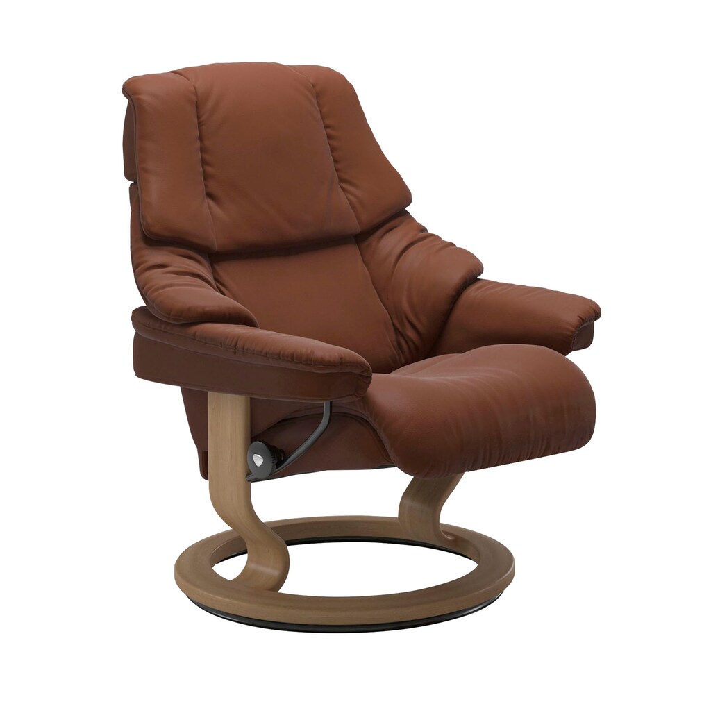 Stressless® Relaxsessel »Reno«, (Set, Relaxsessel mit Hocker)