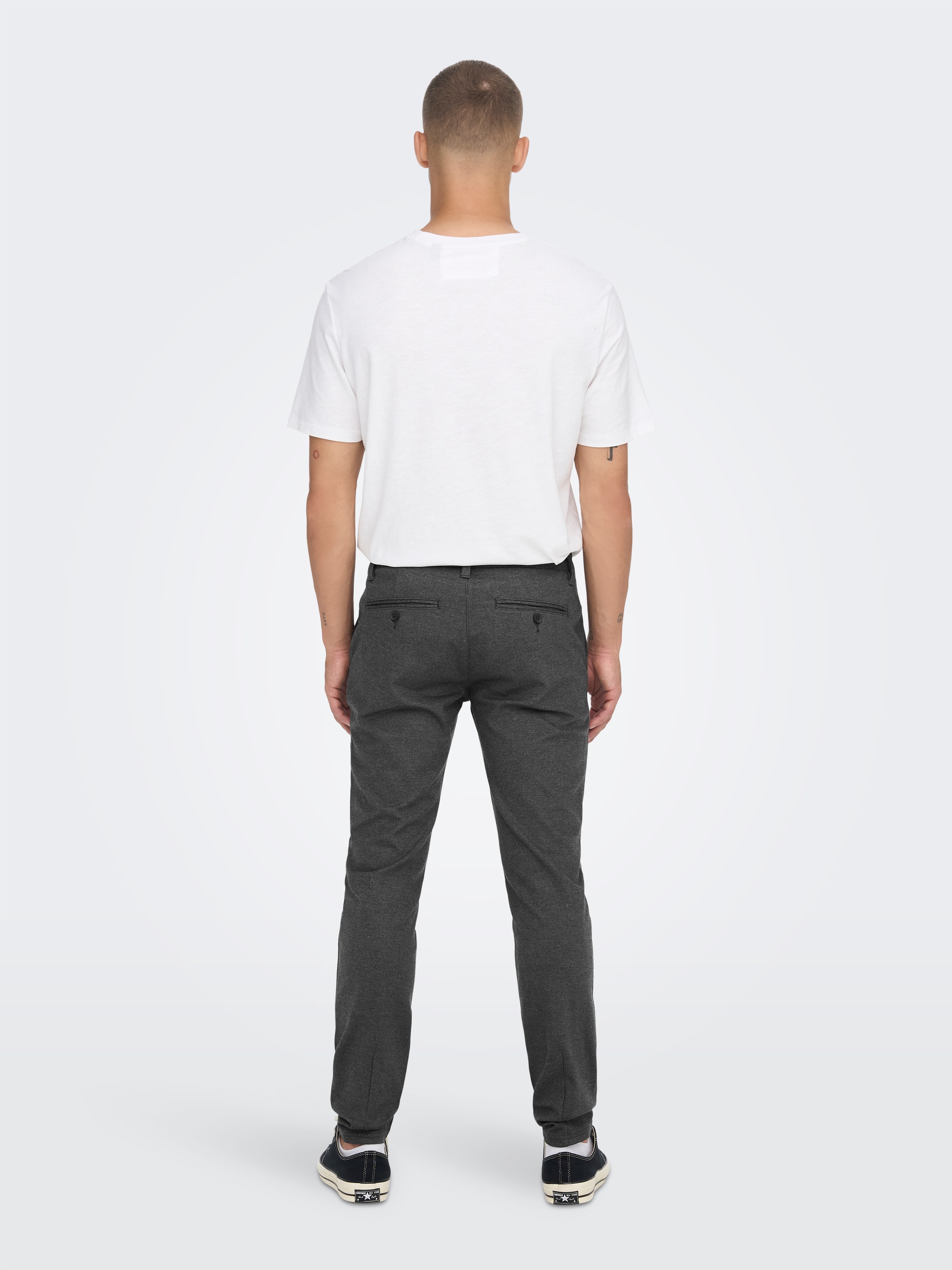 ONLY & SONS Chinohose »ONSMARK SLIM HERRINGBONE 2911 PANT NOOS«
