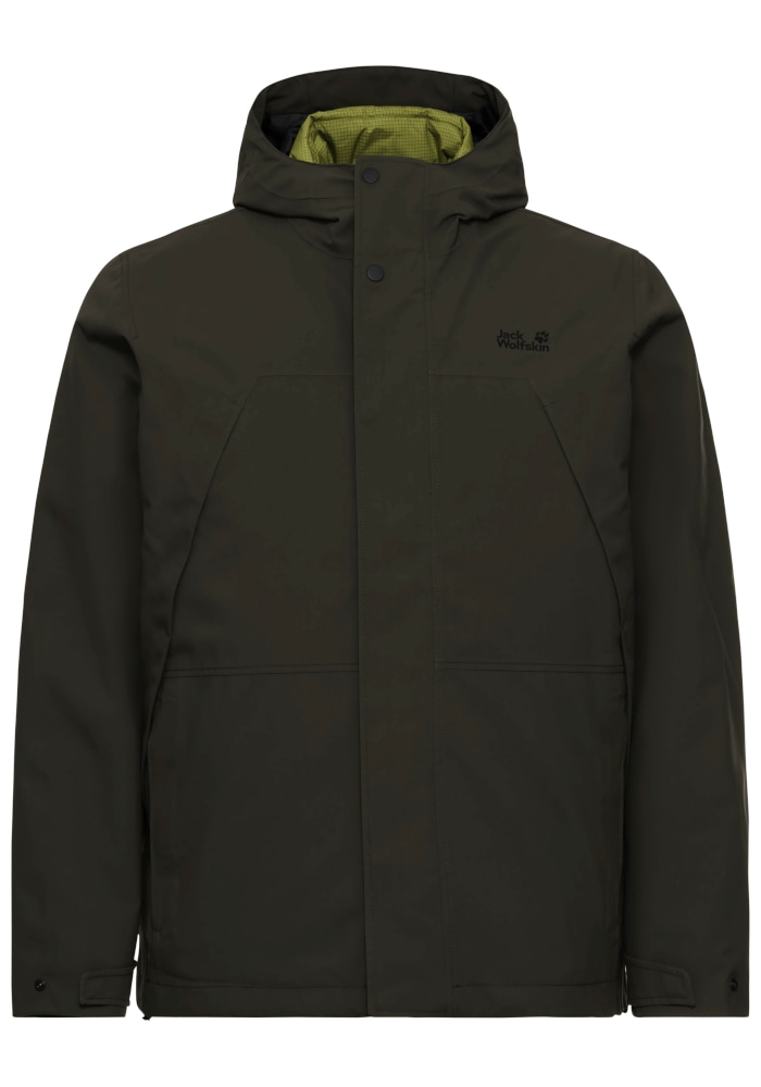 Jack Wolfskin 3-in-1-Funktionsjacke »COLD CAMP 3IN1 JKT M« mit Kapuze 3-in-1 Jacke, wasser- und winddicht, warm