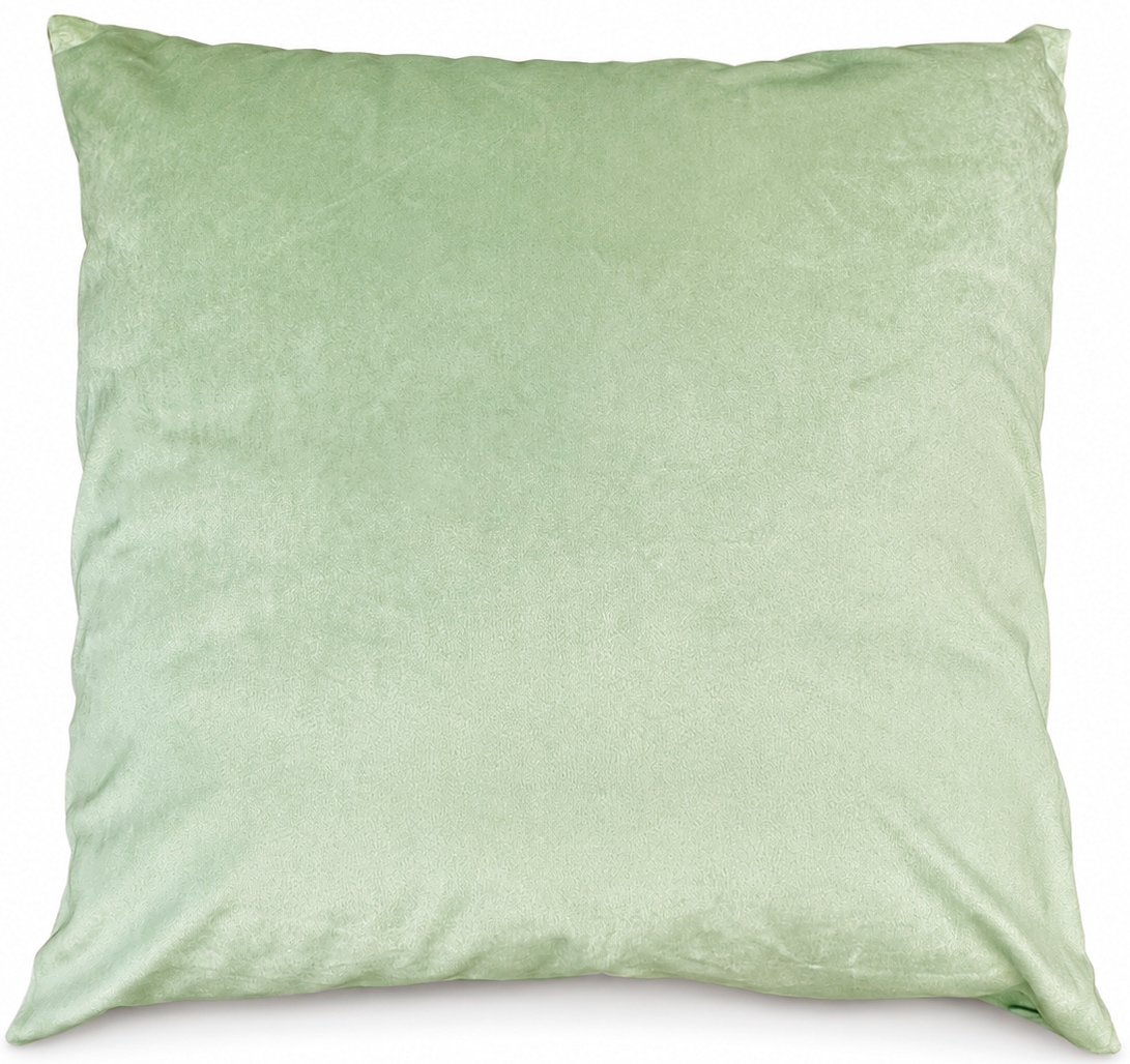 OTTO home Dekokissen »VELVET, 1 Stk., Beiges Samt, Uni-Style - Kissenhülle ohne Füllung« Kissenhülle (50 x 50 cm), ohne Füllung, mit Reißverschluss