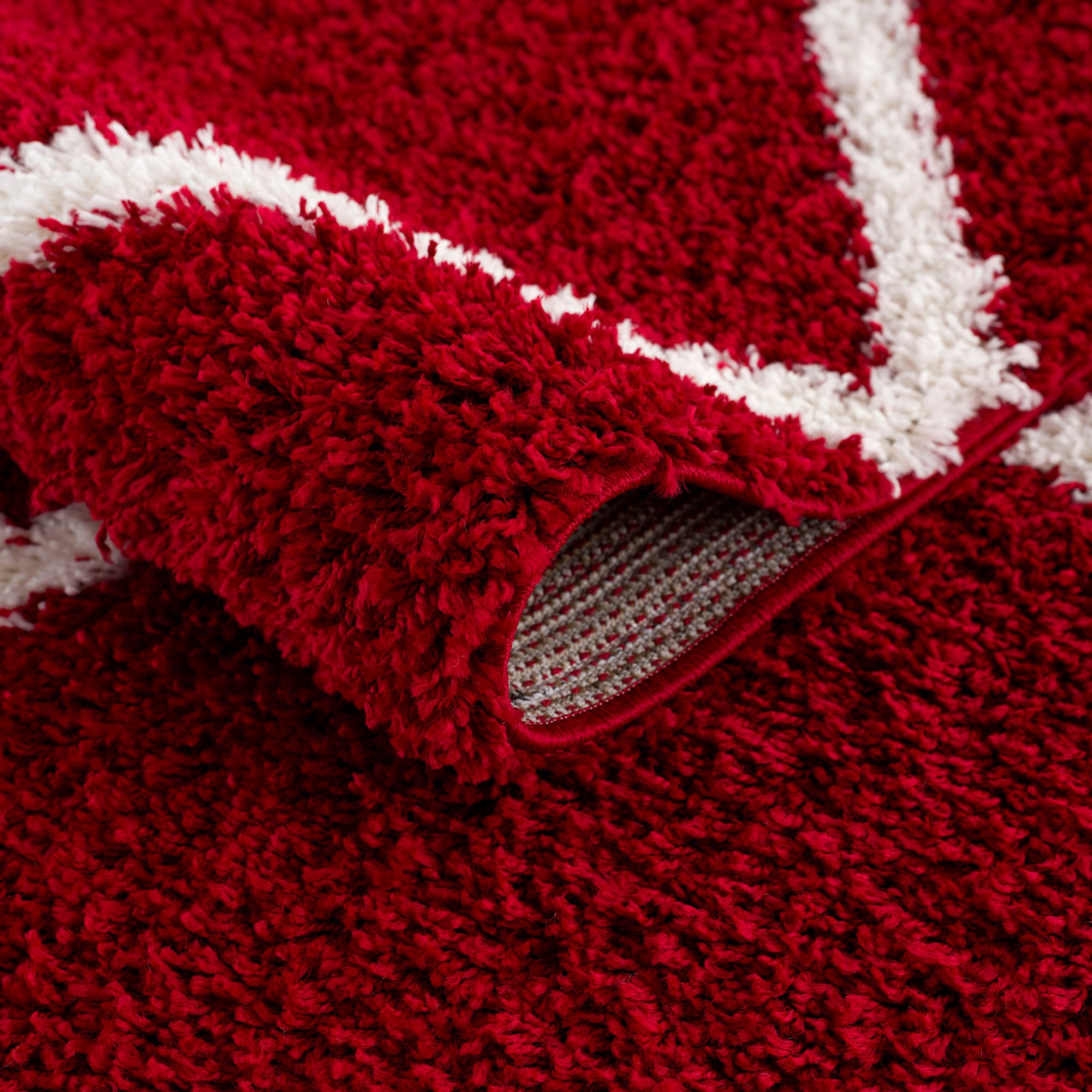 Sanat Hochflor-Teppich »Madrid«, rechteckig, 30 mm Höhe, Wohnzimmer, Langflor, Shaggy Teppich