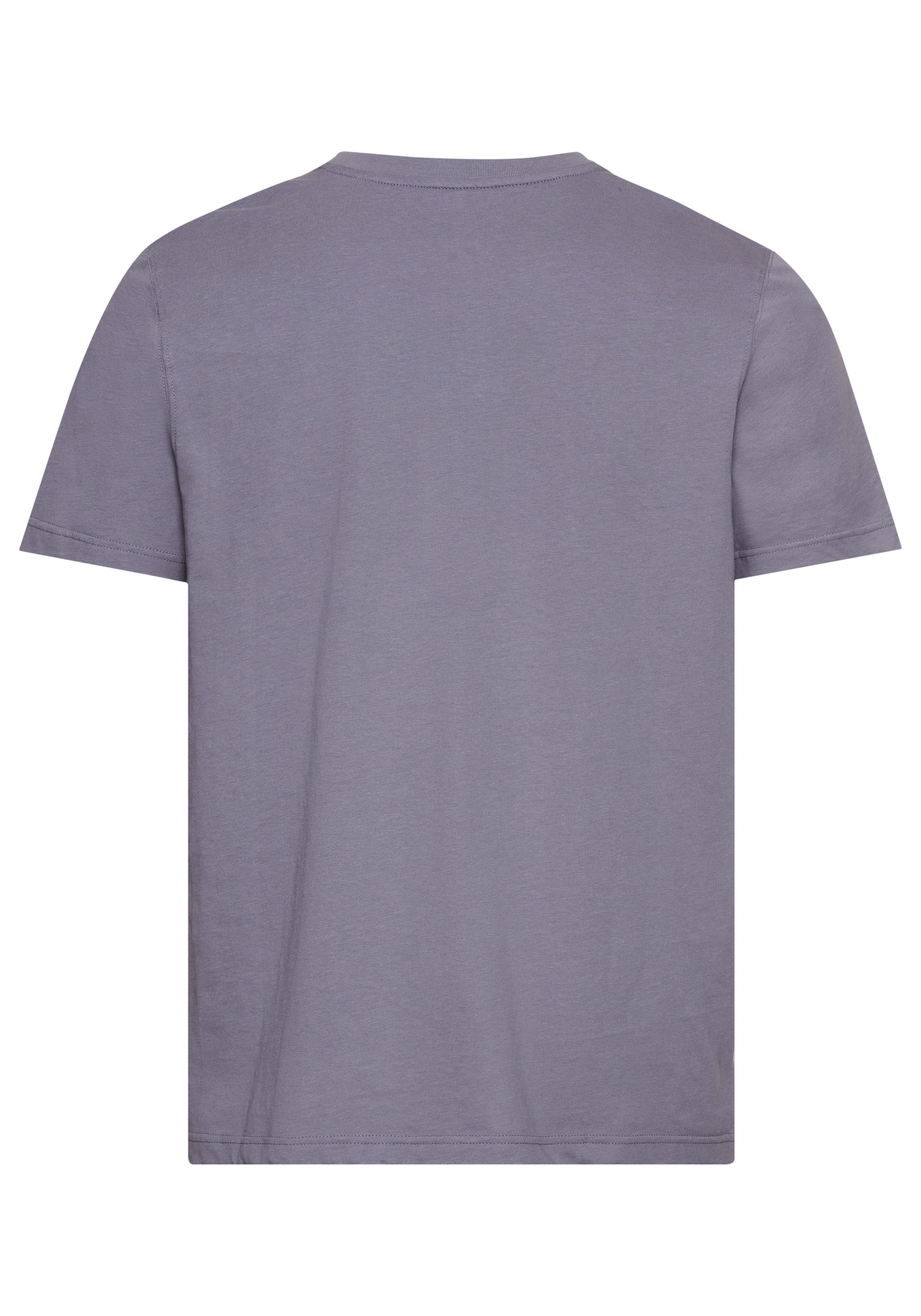 DELMAO Rundhalsshirt, Kurzarm, Regular Fit, basic, aus 100% Baumwolle