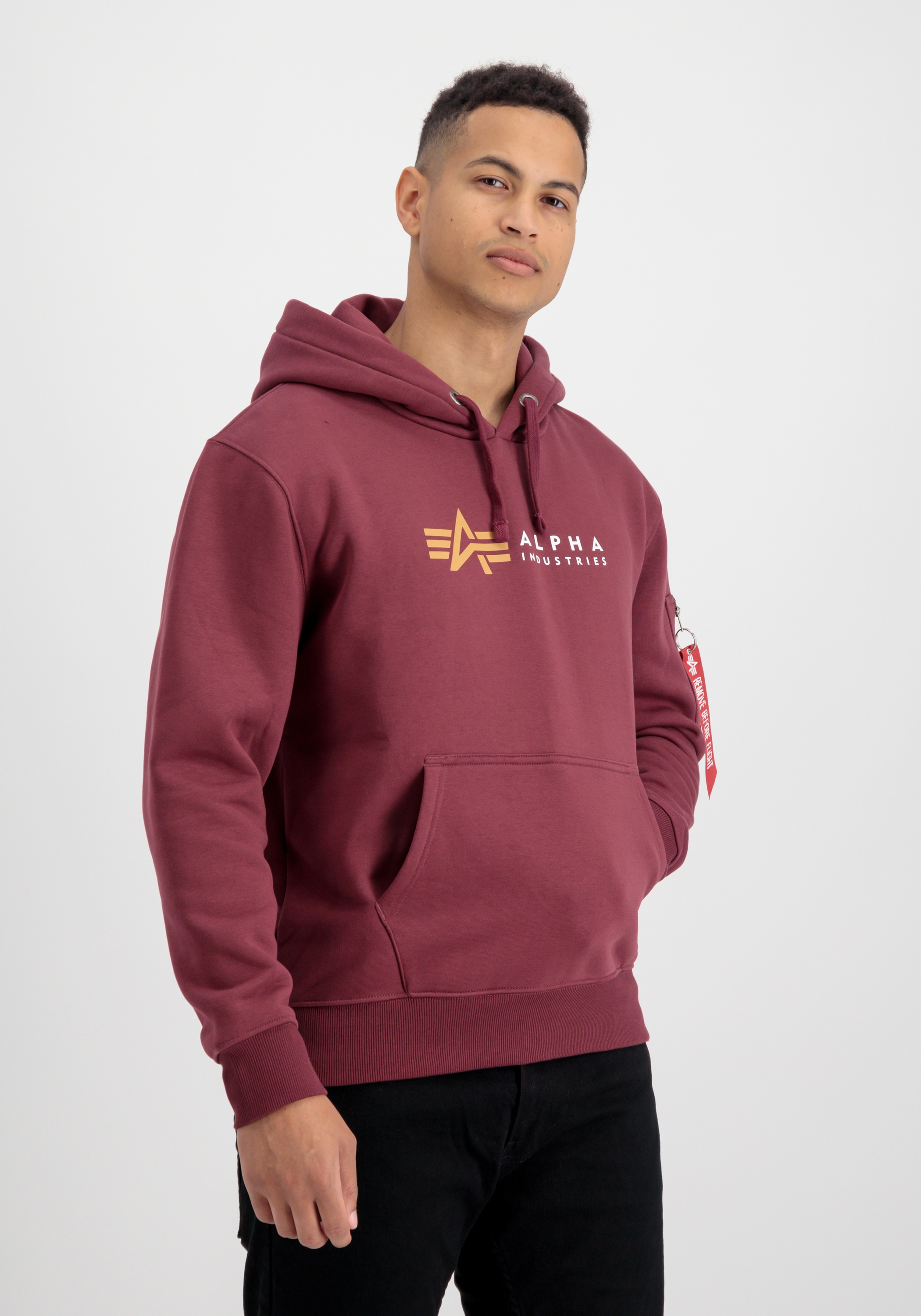 Alpha Industries Hoodie "Alpha Industries Men - Hoodies Alpha Label Hoodie"