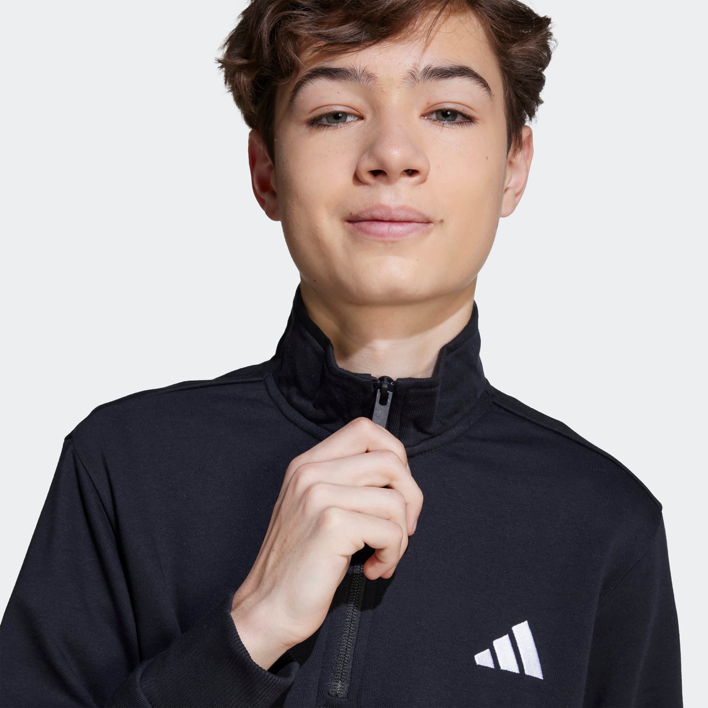 adidas Sportswear Trainingsshirt »ESSENTIALS HALF-ZIP KINDER«
