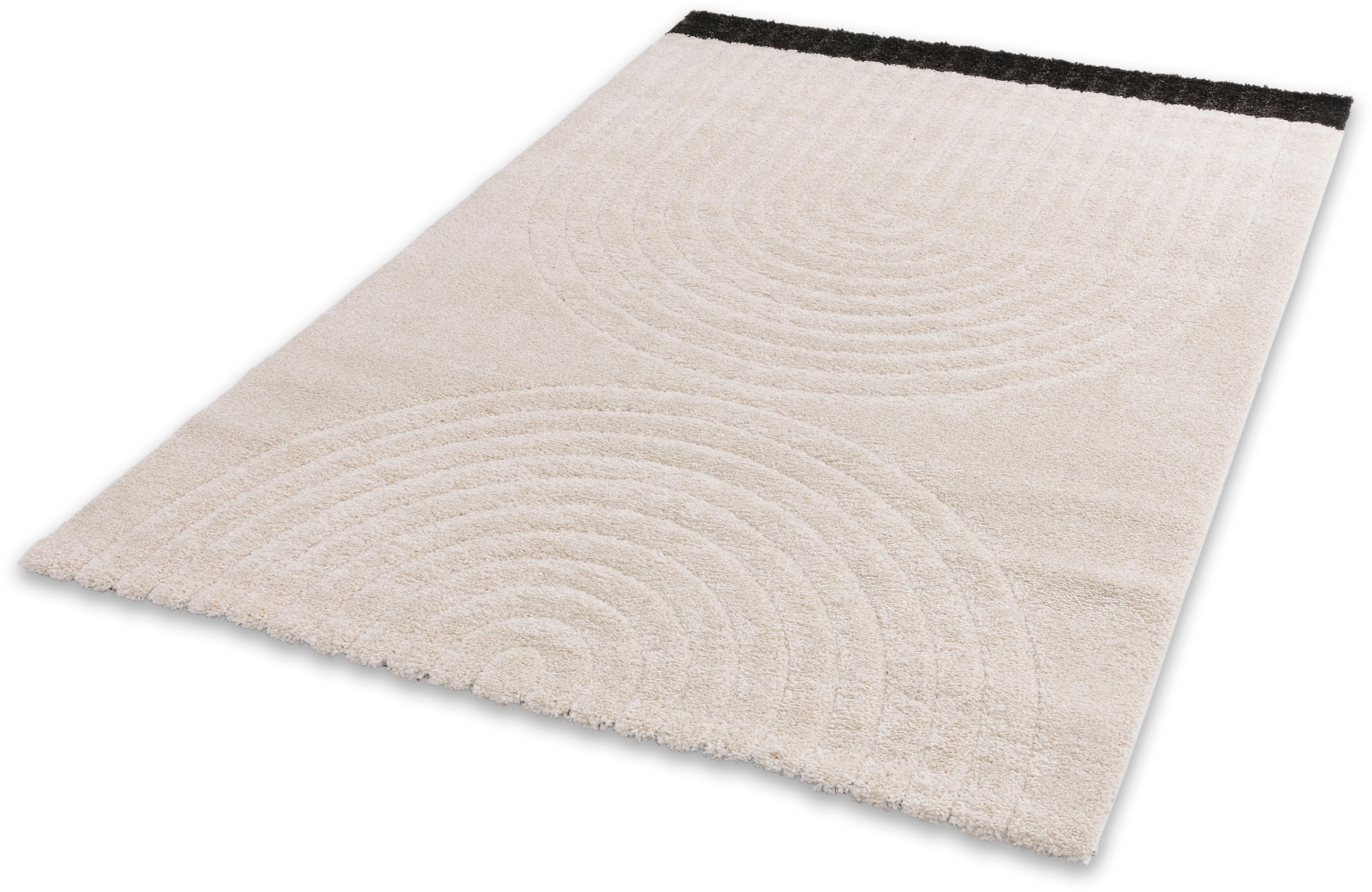 Hochflor-Teppich »Winsome 6318-244«, rechteckig, 25 mm Höhe, Langflor, Hoch Tief...