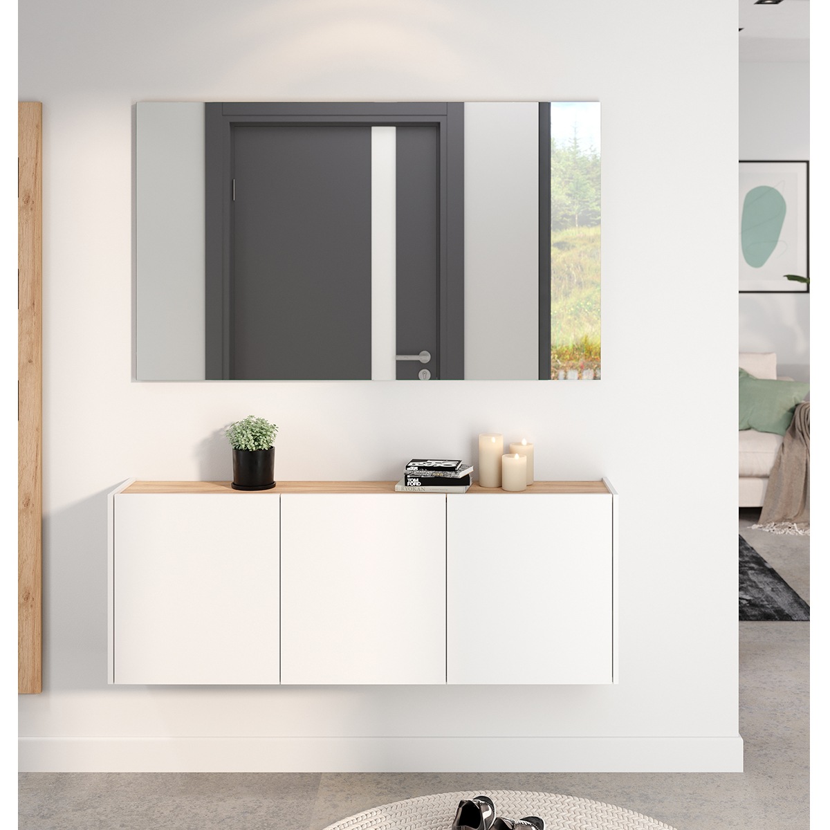GERMANIA Garderoben-Set "Libbiano", (2 St.), Garderoben-Set bestehend aus M günstig online kaufen