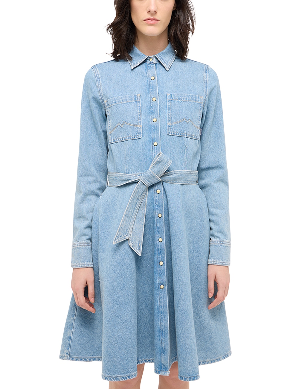 MUSTANG Minikleid »Damen Style Hazel Denim«