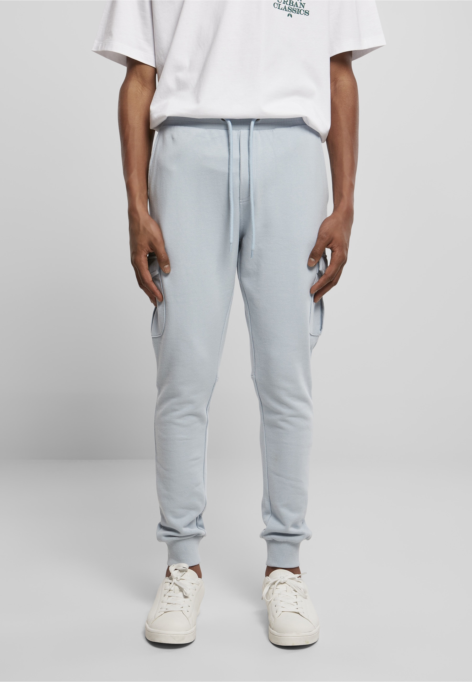 URBAN CLASSICS Cargohose »Urban Classics Herren Fitted Cargo Sweatpants«