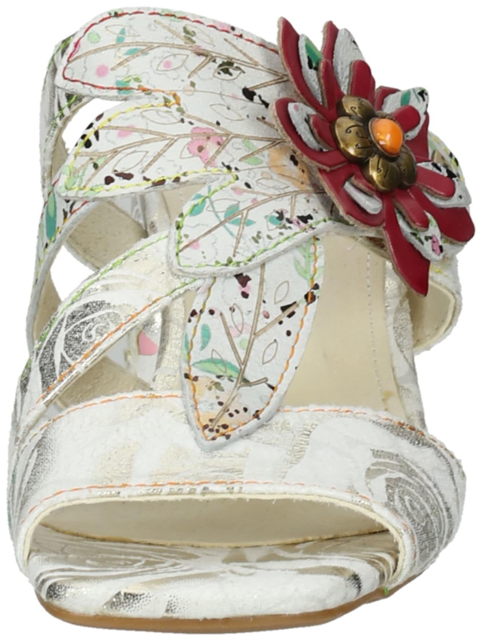 LAURA VITA Pantolette »LAURA VITA Pantoletten Leder/Textil«