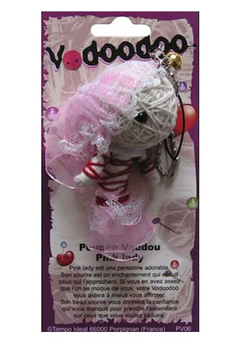Kettenanhänger »Voodoo Puppe Voodoo Puppe«, Pink lady - Selbstbewußtsein und...