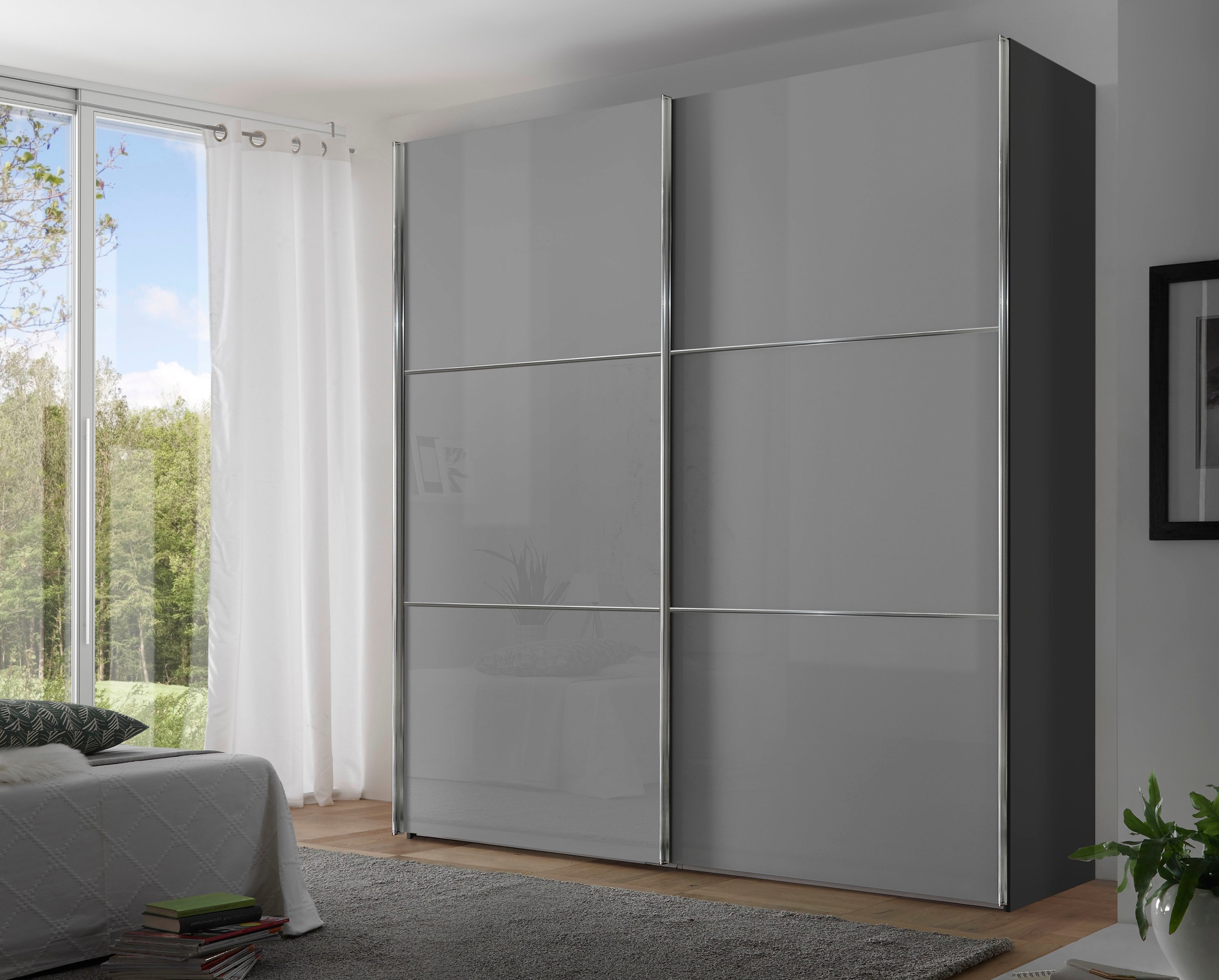 STAUD Schwebetürenschrank »Includo Glas, Made in Germany«