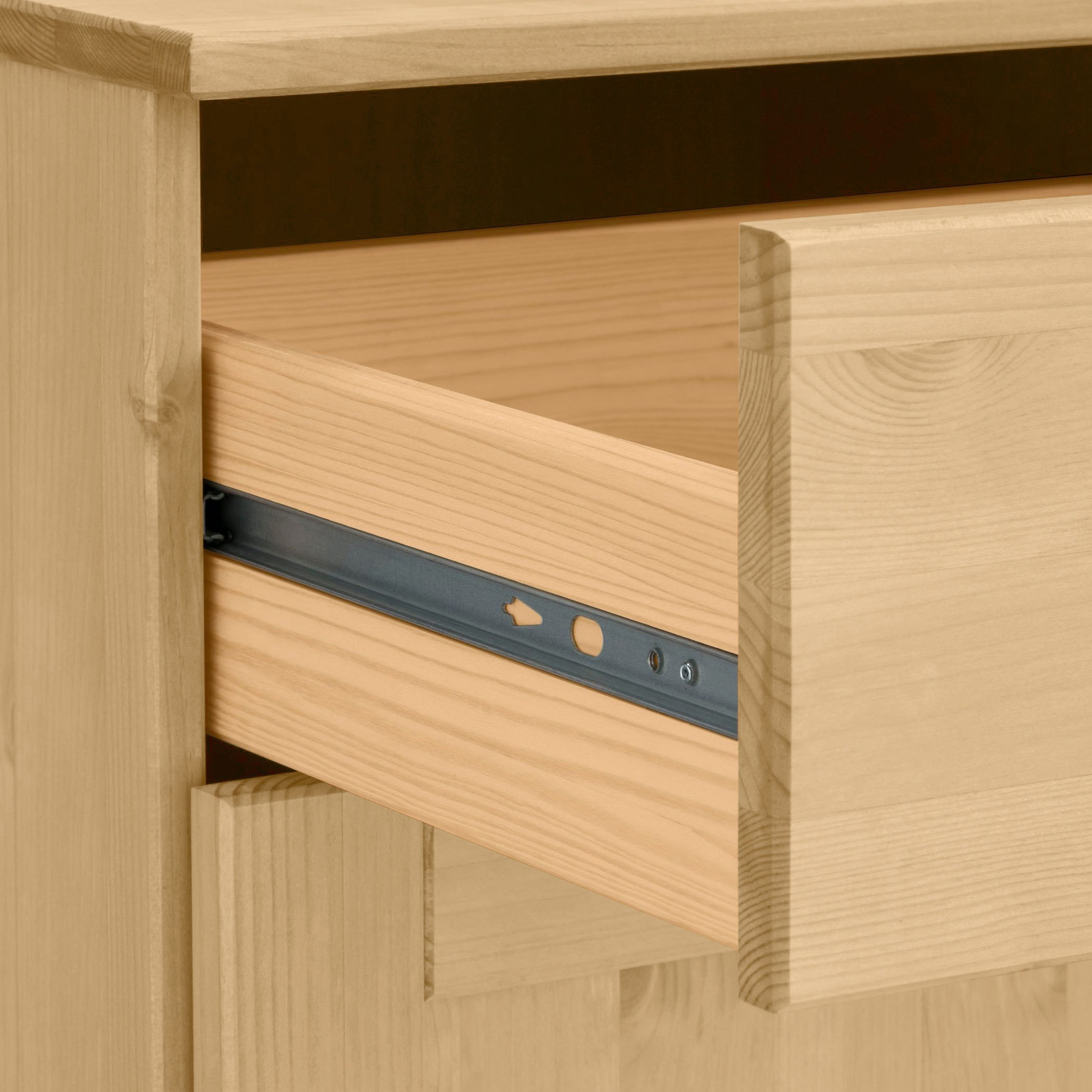 Home affaire Sideboard »Alby« Breite 85 cm, 2 Türen, 2 Schubkästen