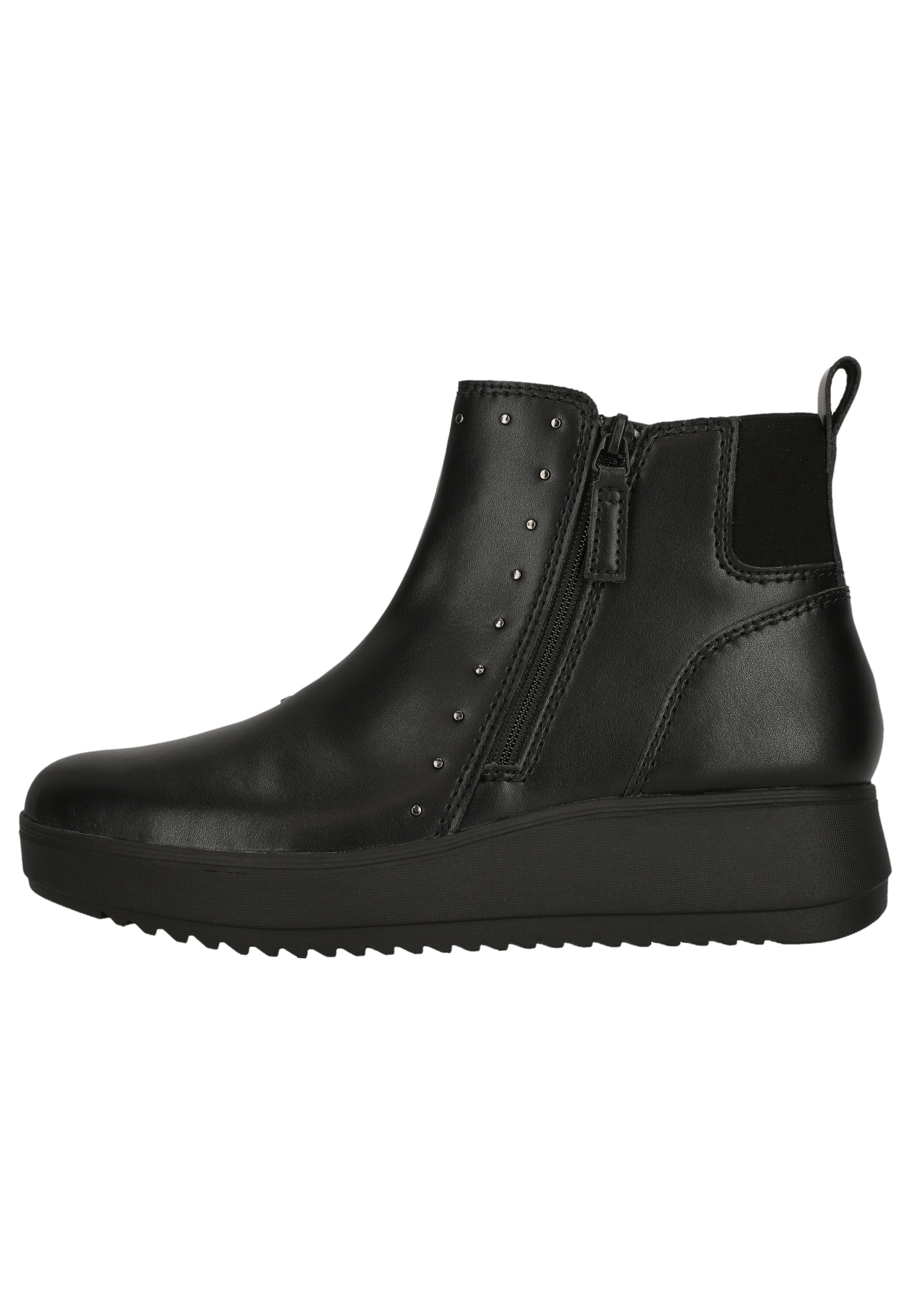 Clarks Stiefel »Zylah Willow«, mit dezenten Nieten-Details