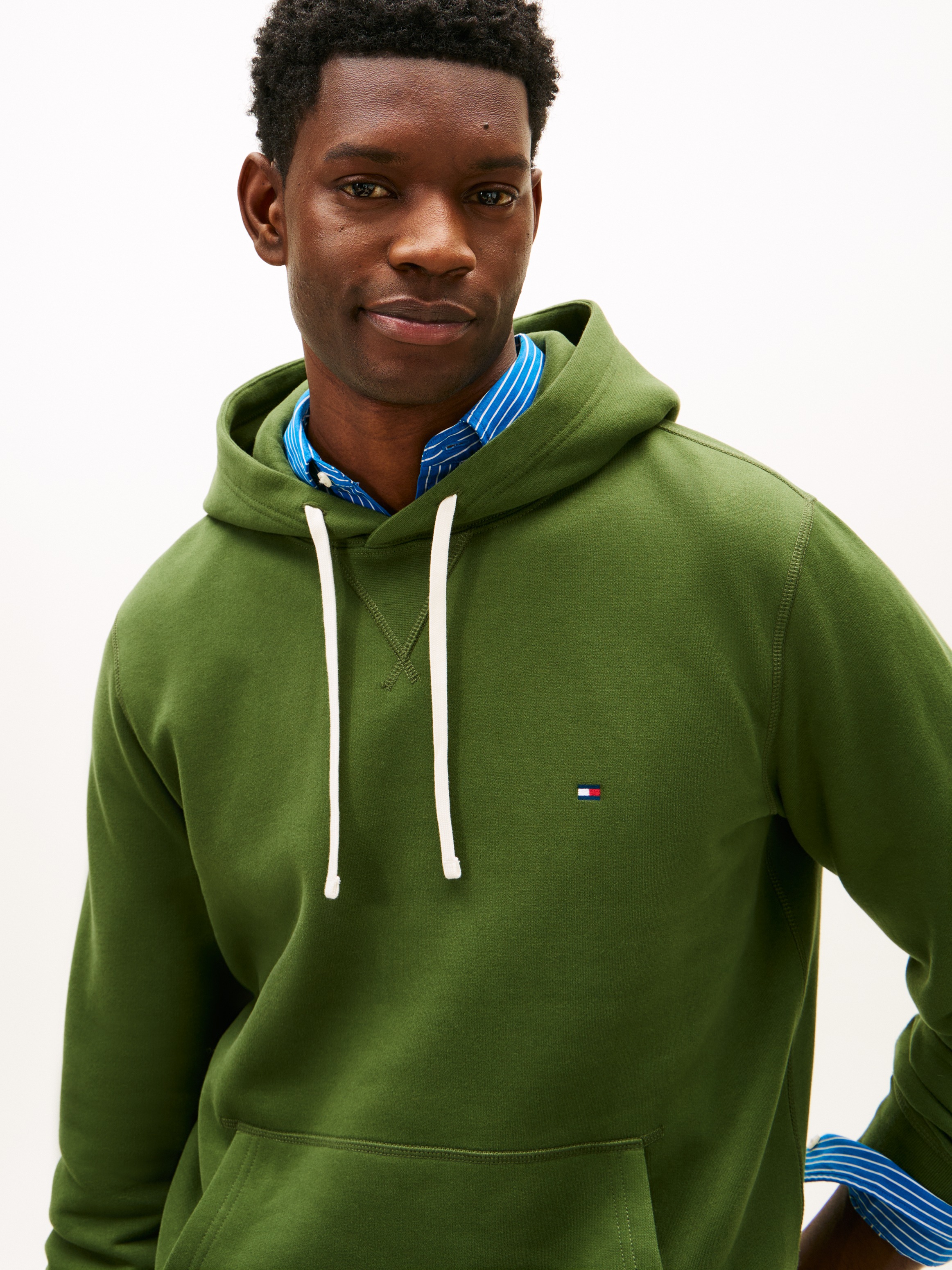Tommy Hilfiger Hoodie "ESS SEASONAL FLEECE HOODY mit Kapuze und Kängurutasc günstig online kaufen