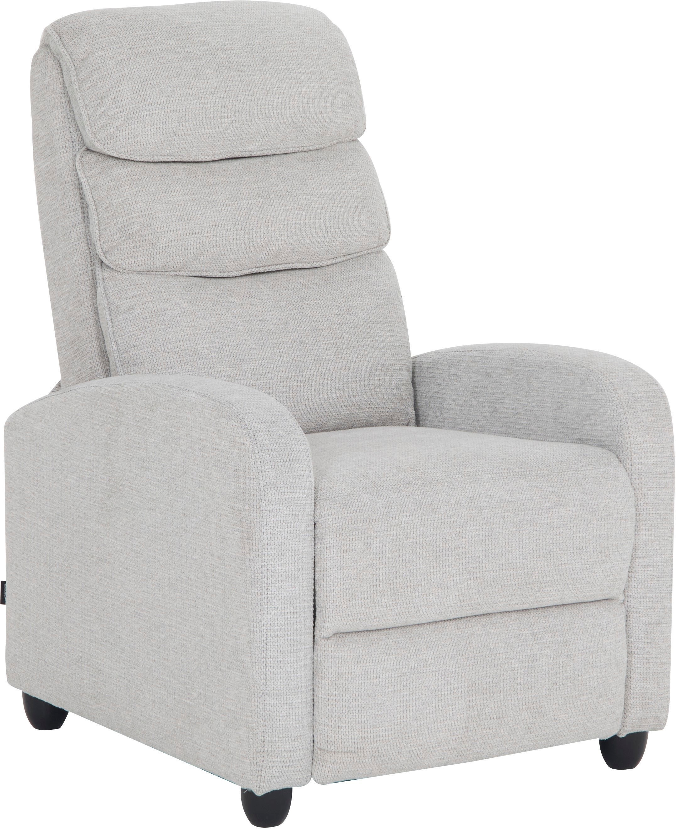 Home affaire Relaxsessel »BERVILLE, TV-Sessel, Ruhesesel mit Schlaffunktion, Webstoff«, Liegesessel mit manueller Relaxfunktion