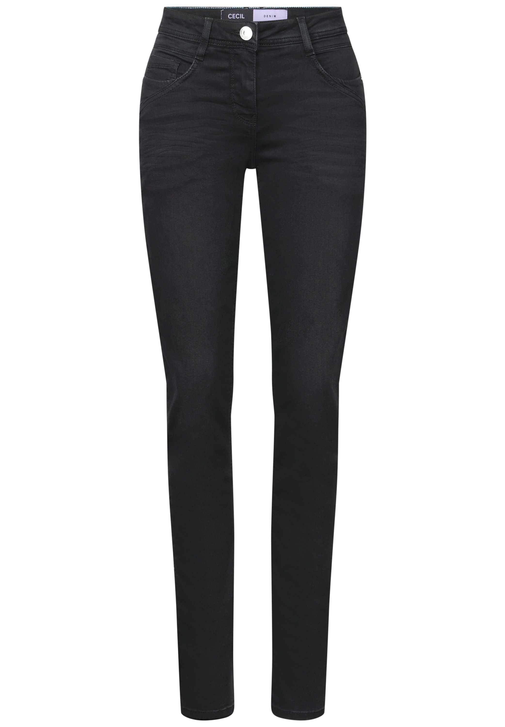 Cecil Comfort-fit-Jeans, Middle Waist